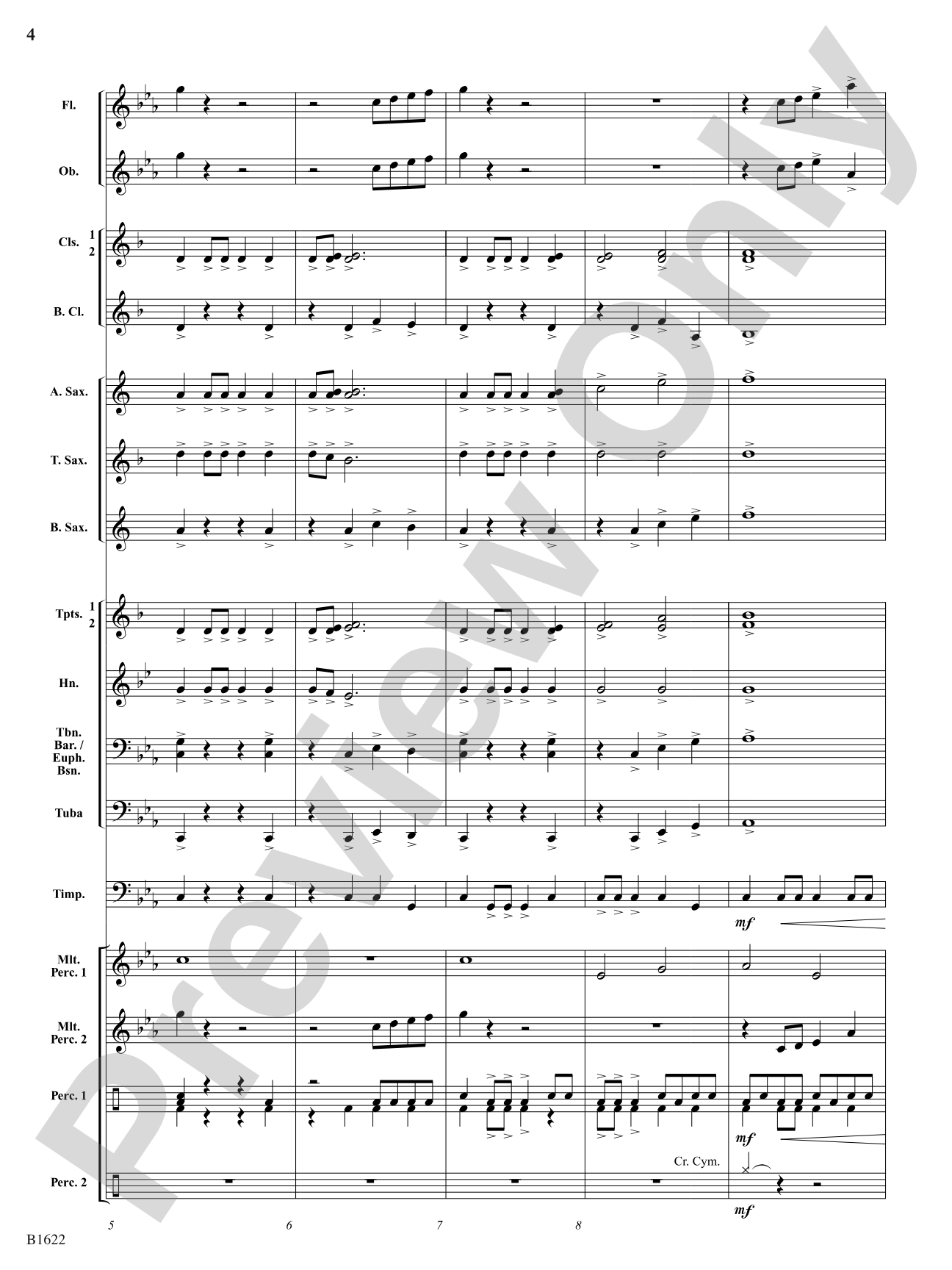 Whirling Novas: Concert Band Conductor Score & Parts
