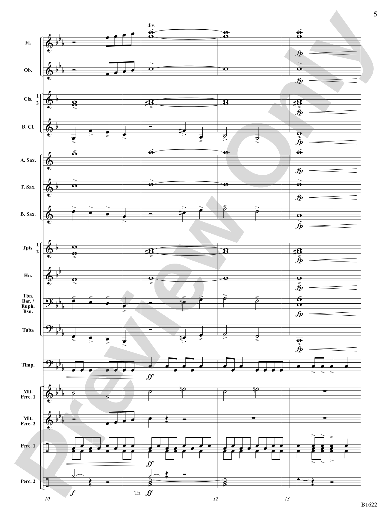 Whirling Novas: Concert Band Conductor Score & Parts