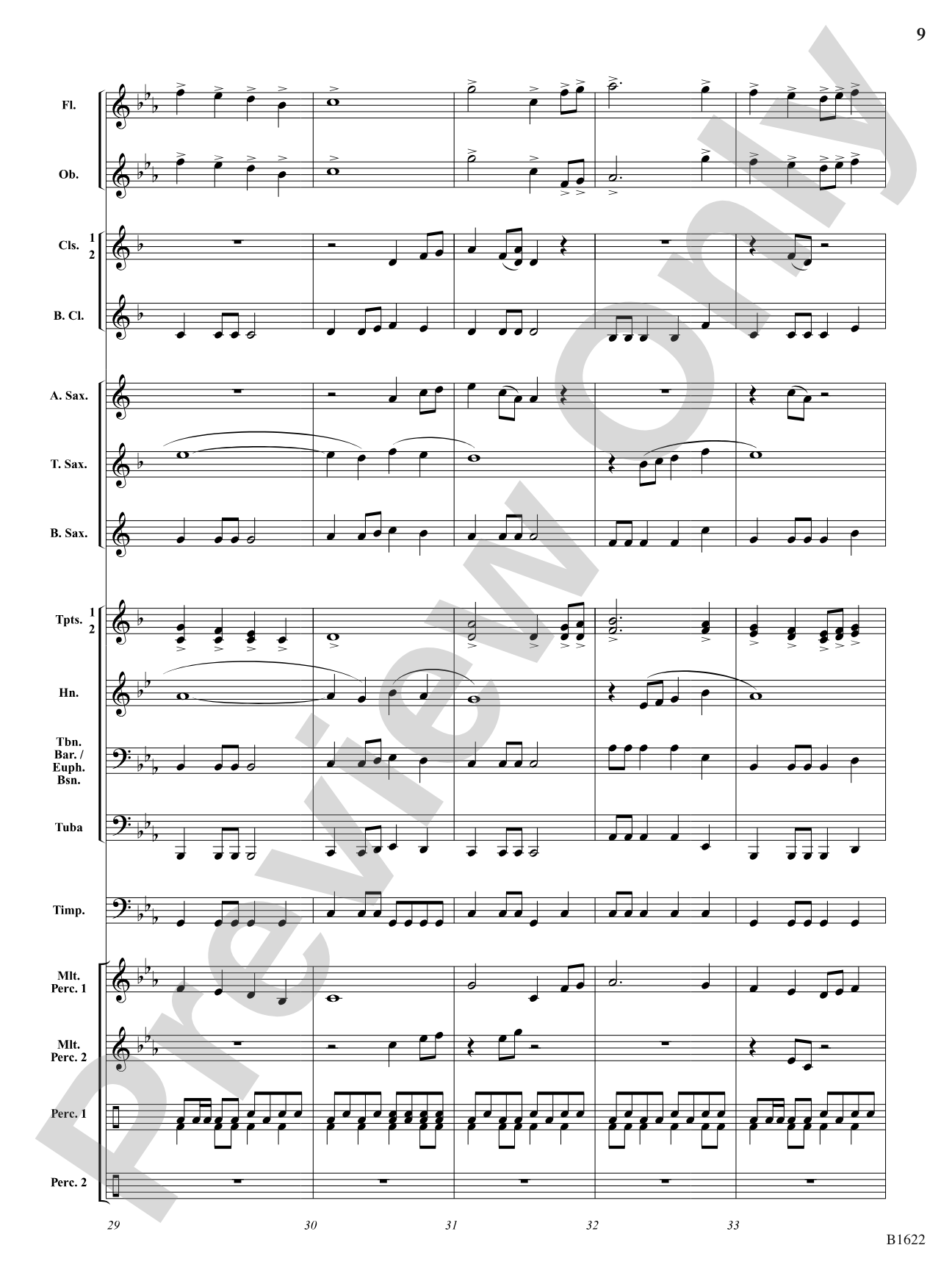 Whirling Novas: Concert Band Conductor Score & Parts