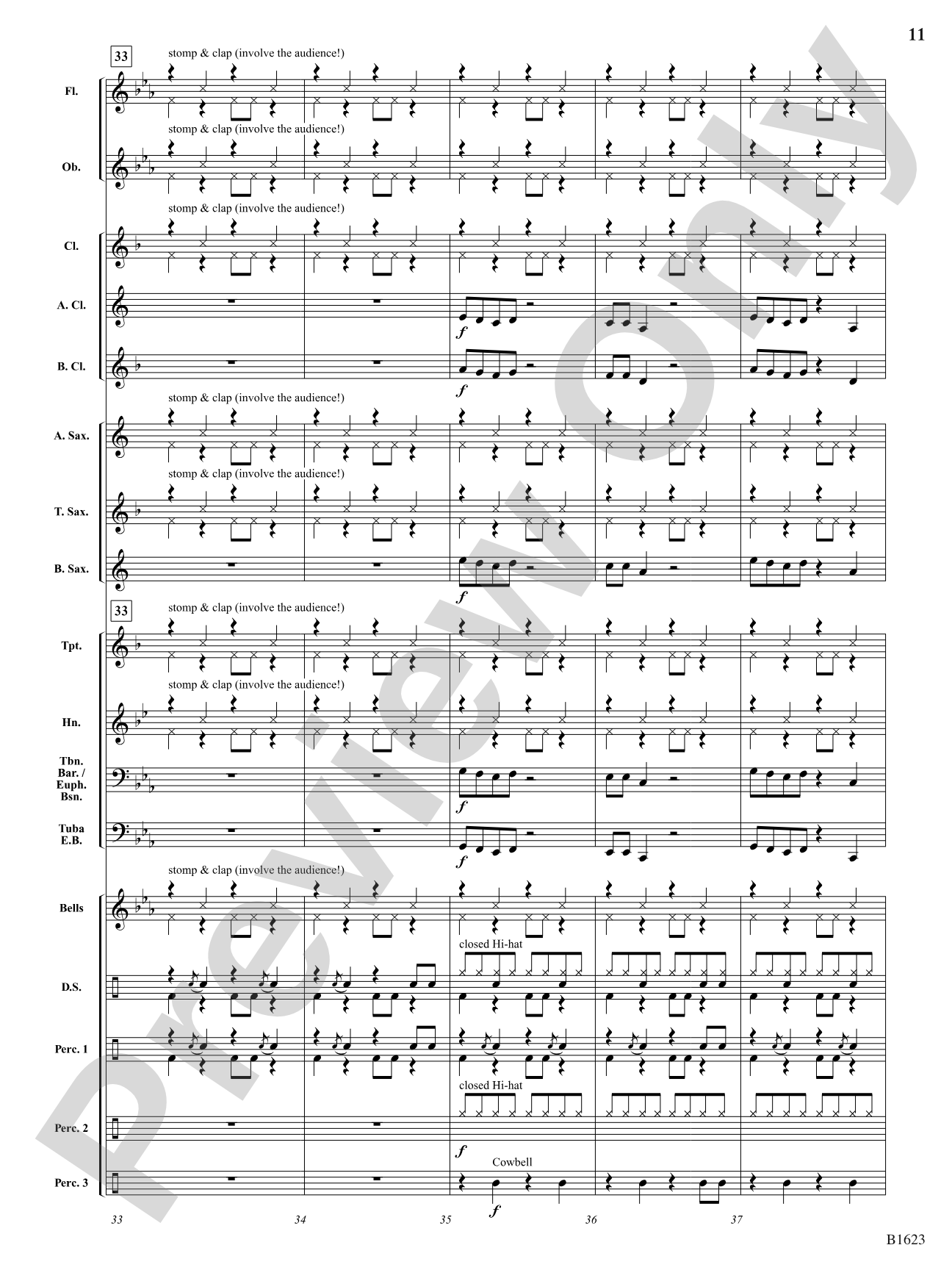 Ready to Rock: Concert Band Conductor Score & Parts