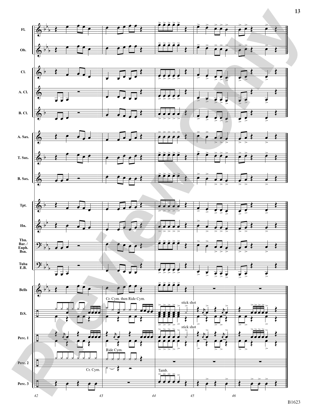 Ready to Rock: Concert Band Conductor Score & Parts