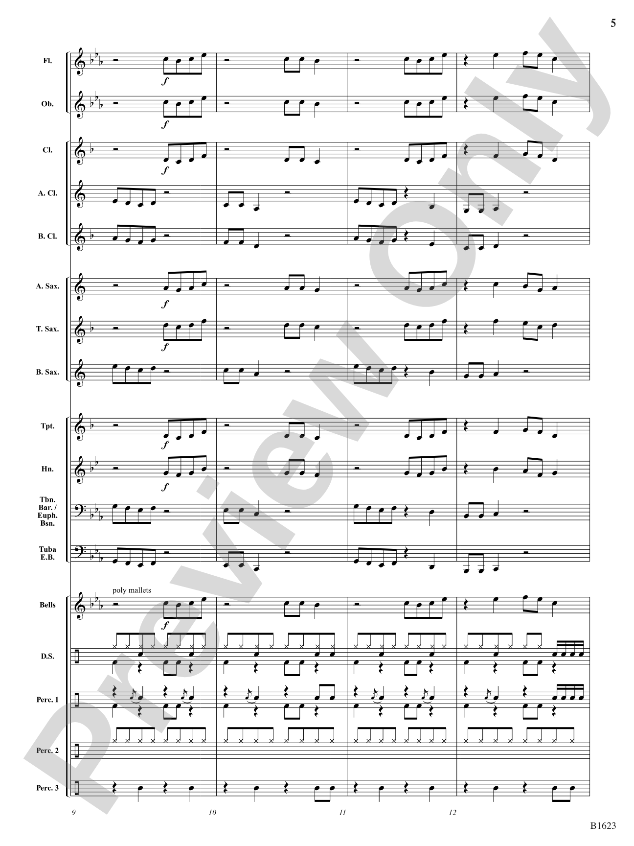 Ready to Rock: Concert Band Conductor Score & Parts