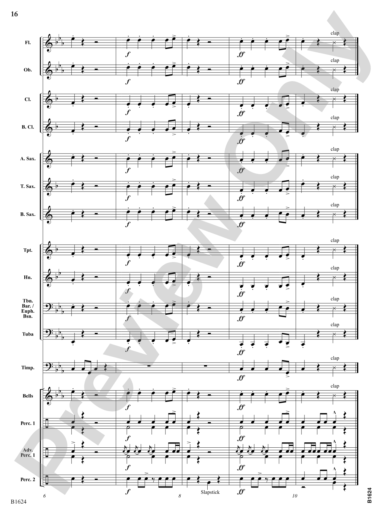 Bravado Tango: Score