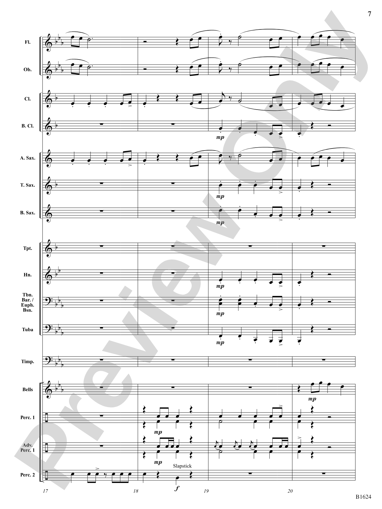 Bravado Tango: Score