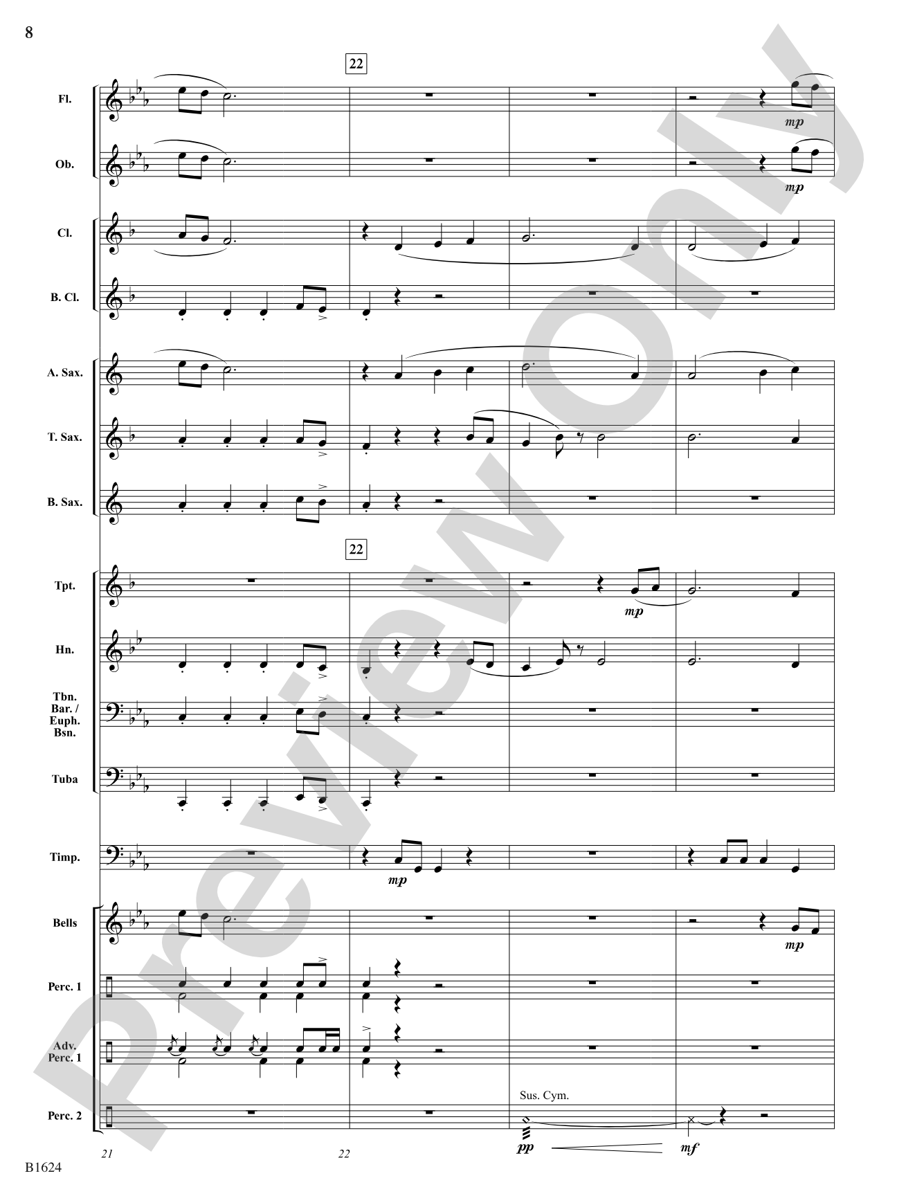 Bravado Tango: Score