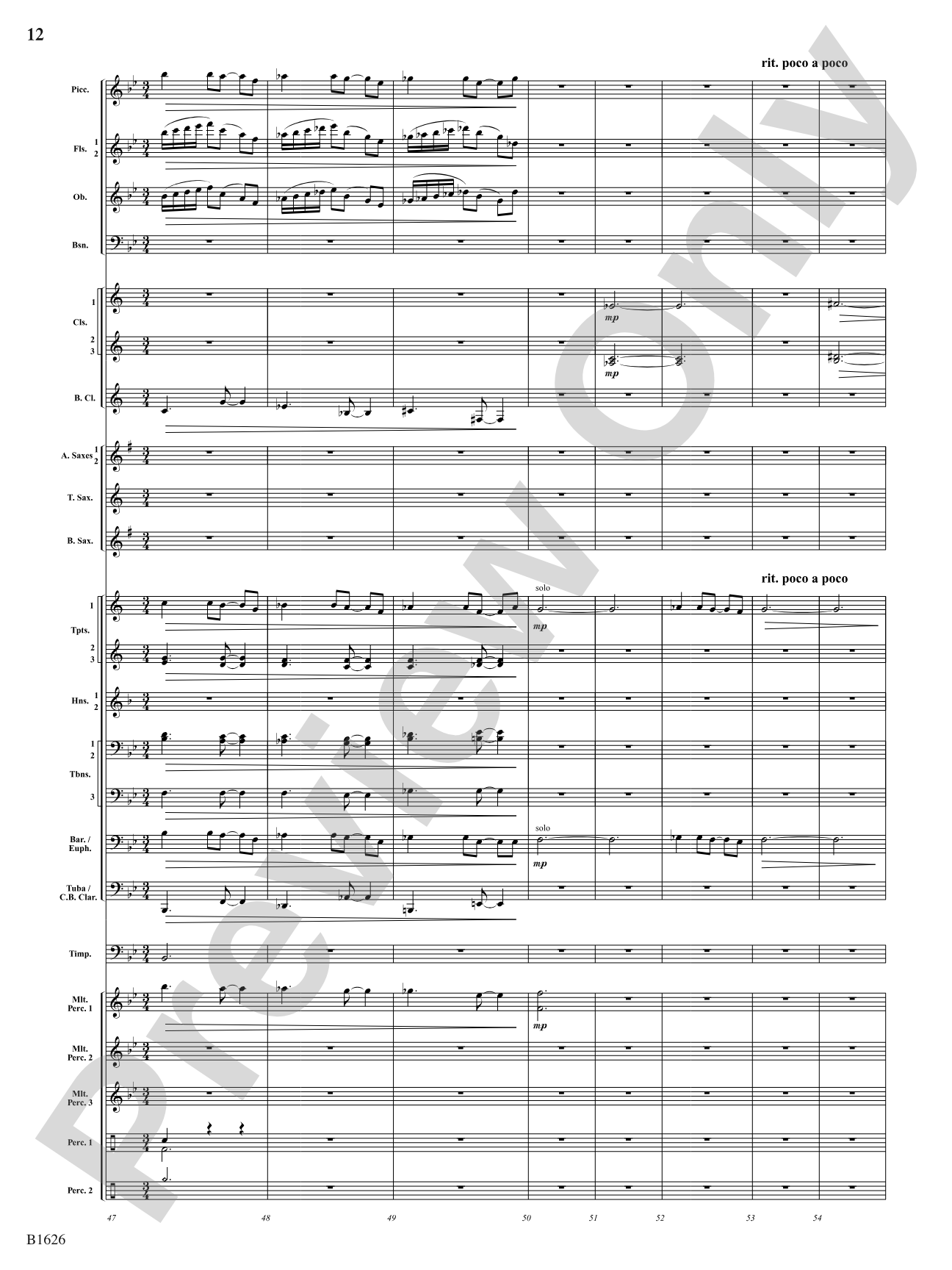 That Which Binds Us: Concert Band Conductor Score & Parts