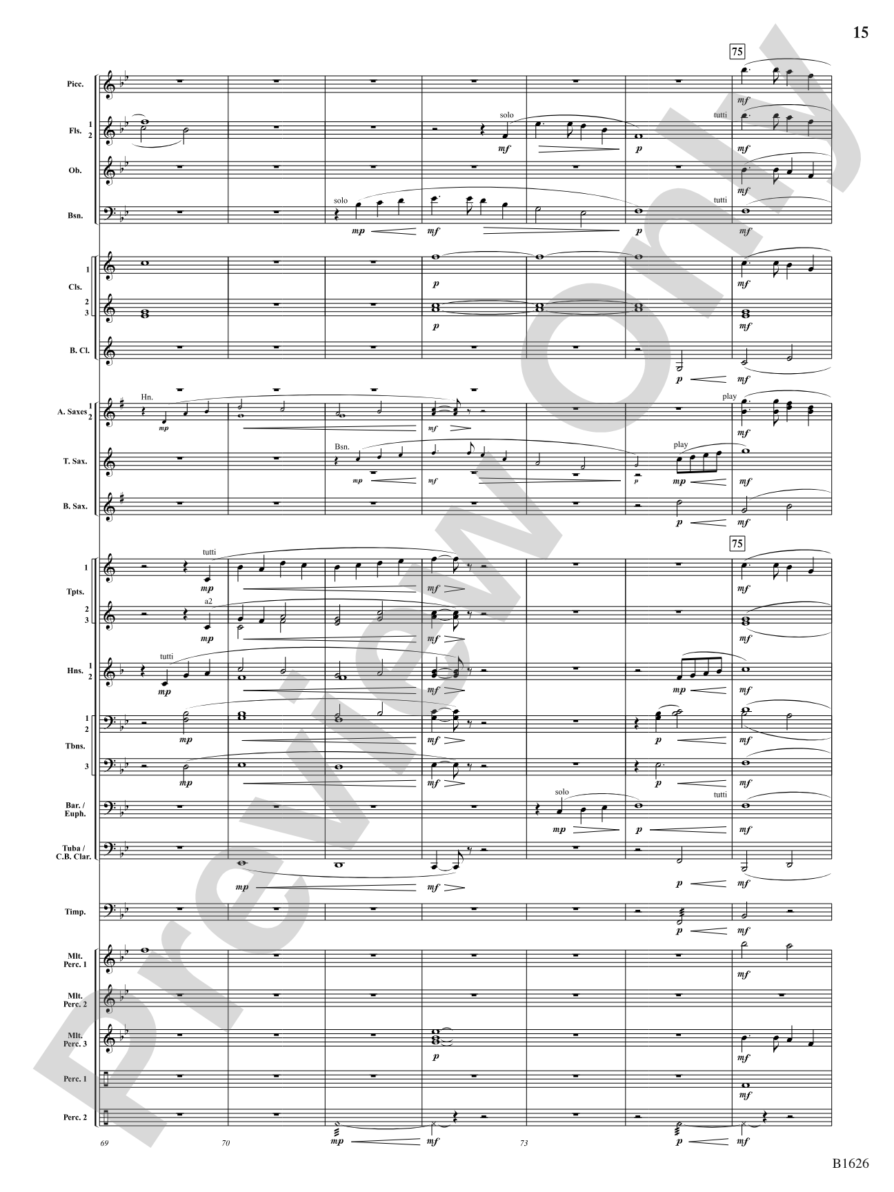 That Which Binds Us: Concert Band Conductor Score & Parts