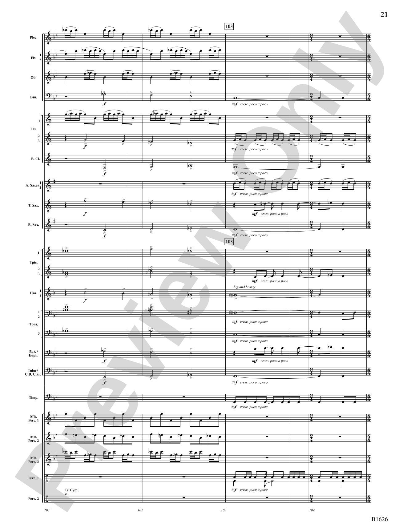 That Which Binds Us: Concert Band Conductor Score & Parts