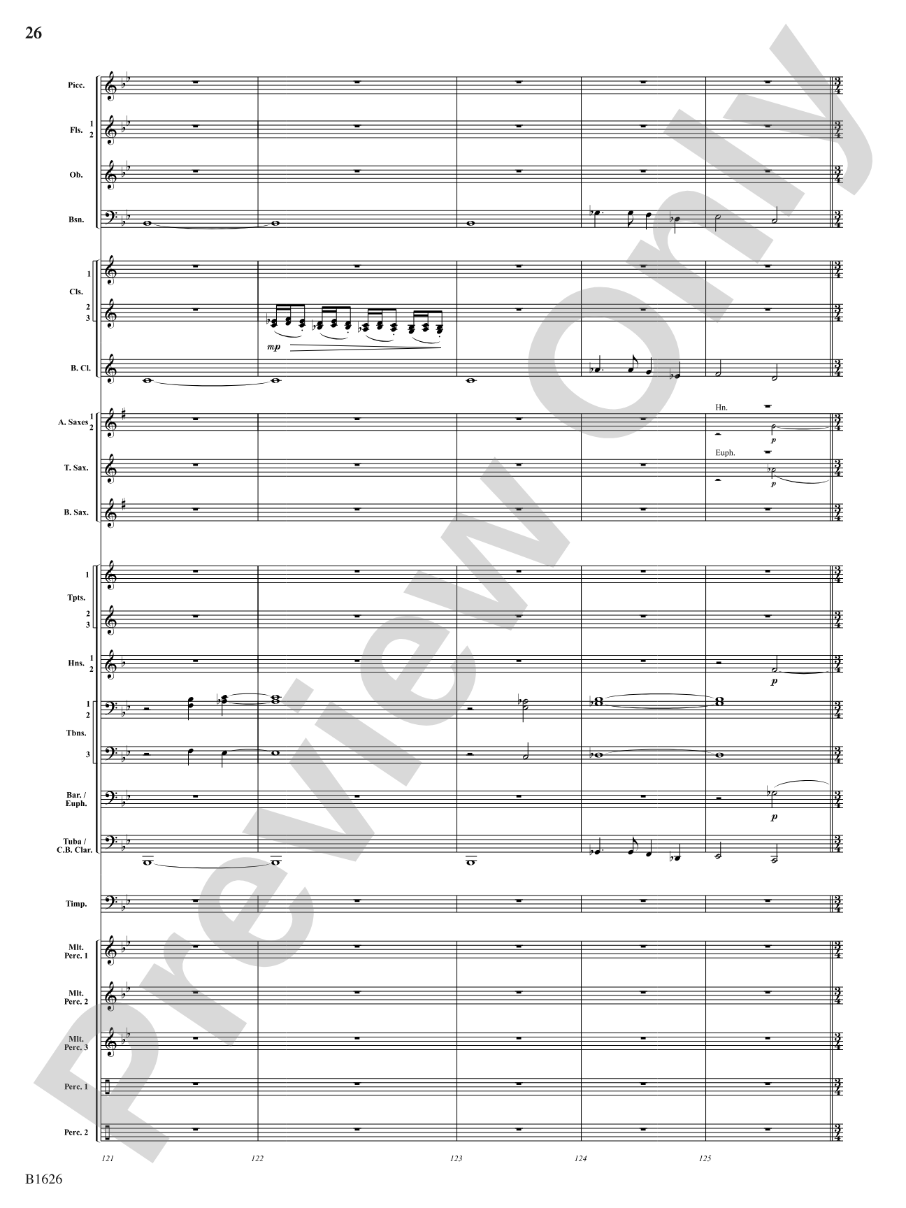 That Which Binds Us: Concert Band Conductor Score & Parts