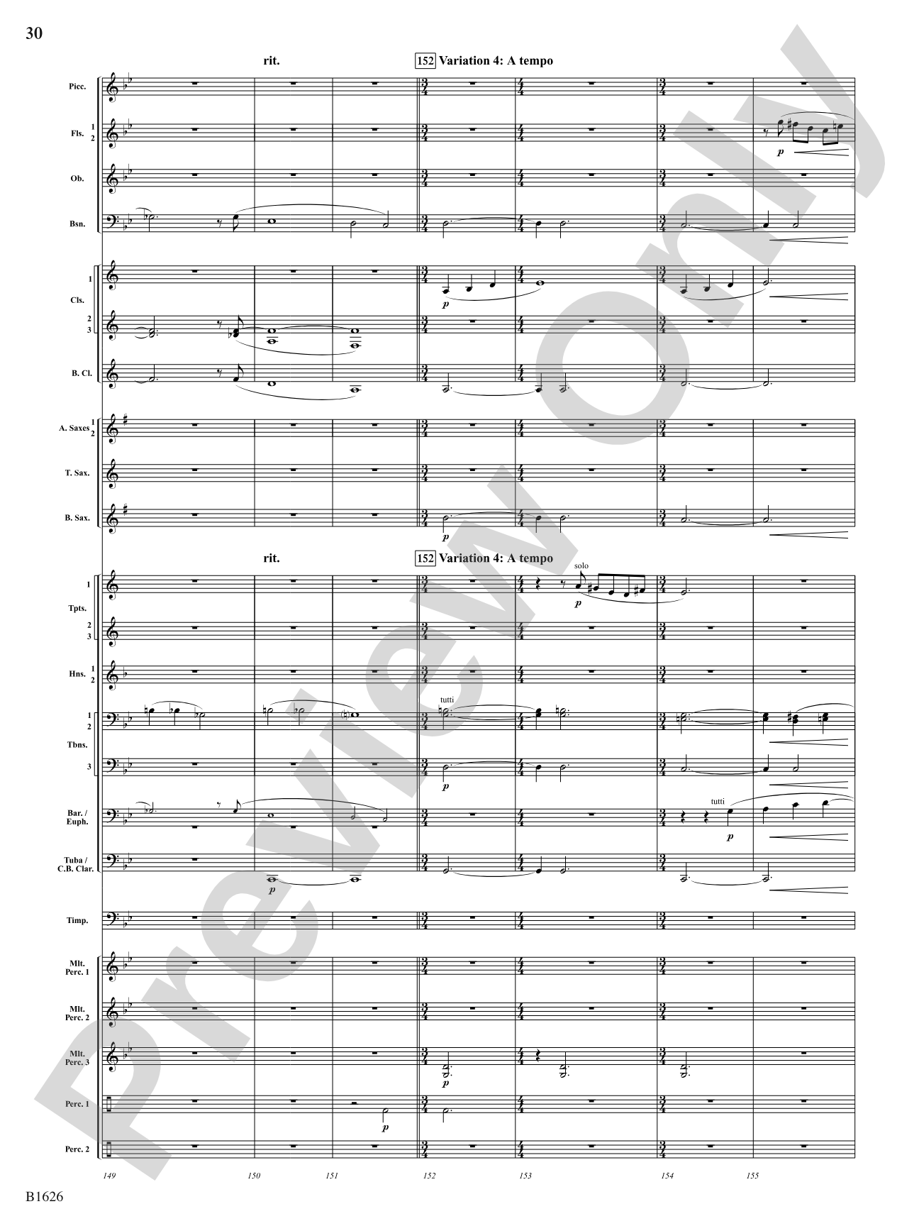 That Which Binds Us: Concert Band Conductor Score & Parts
