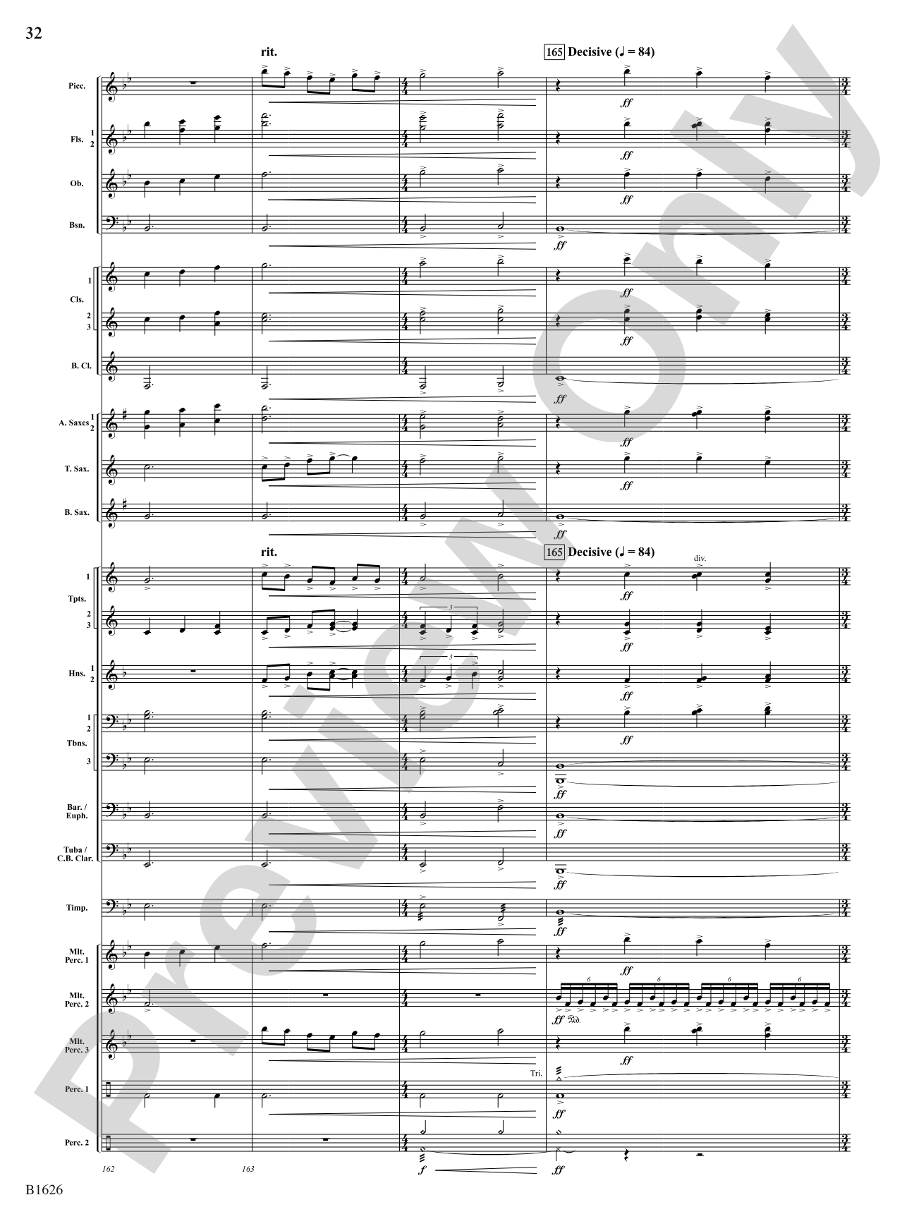 That Which Binds Us: Concert Band Conductor Score & Parts