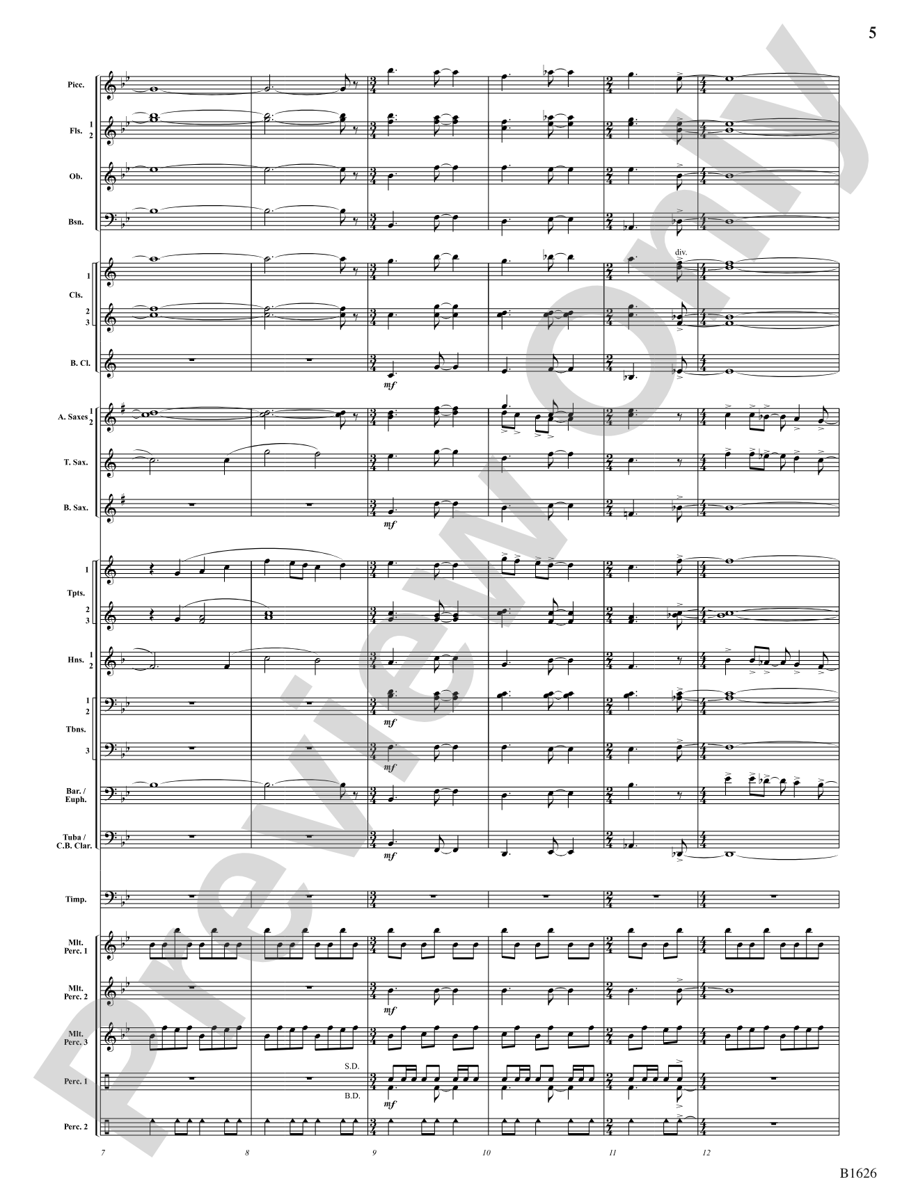 That Which Binds Us: Concert Band Conductor Score & Parts