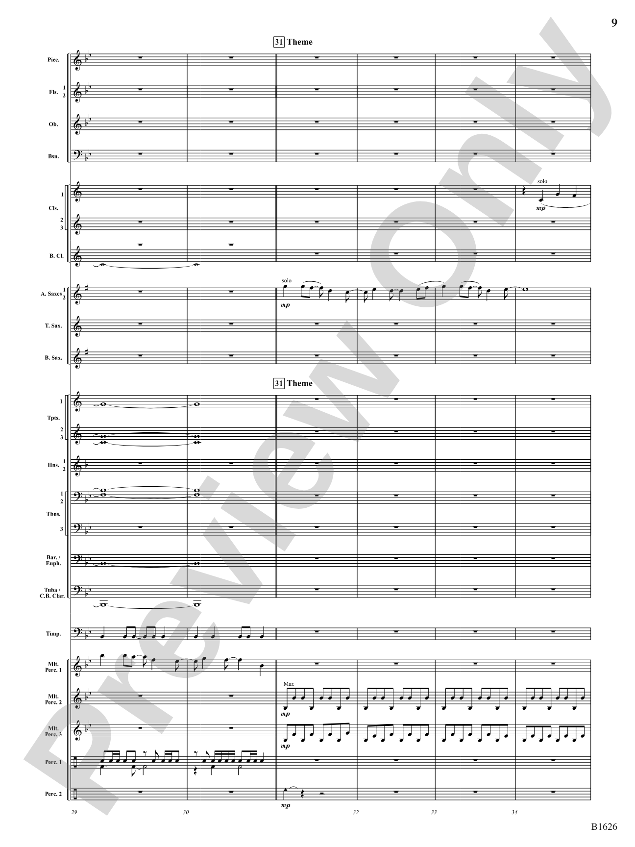 That Which Binds Us: Concert Band Conductor Score & Parts