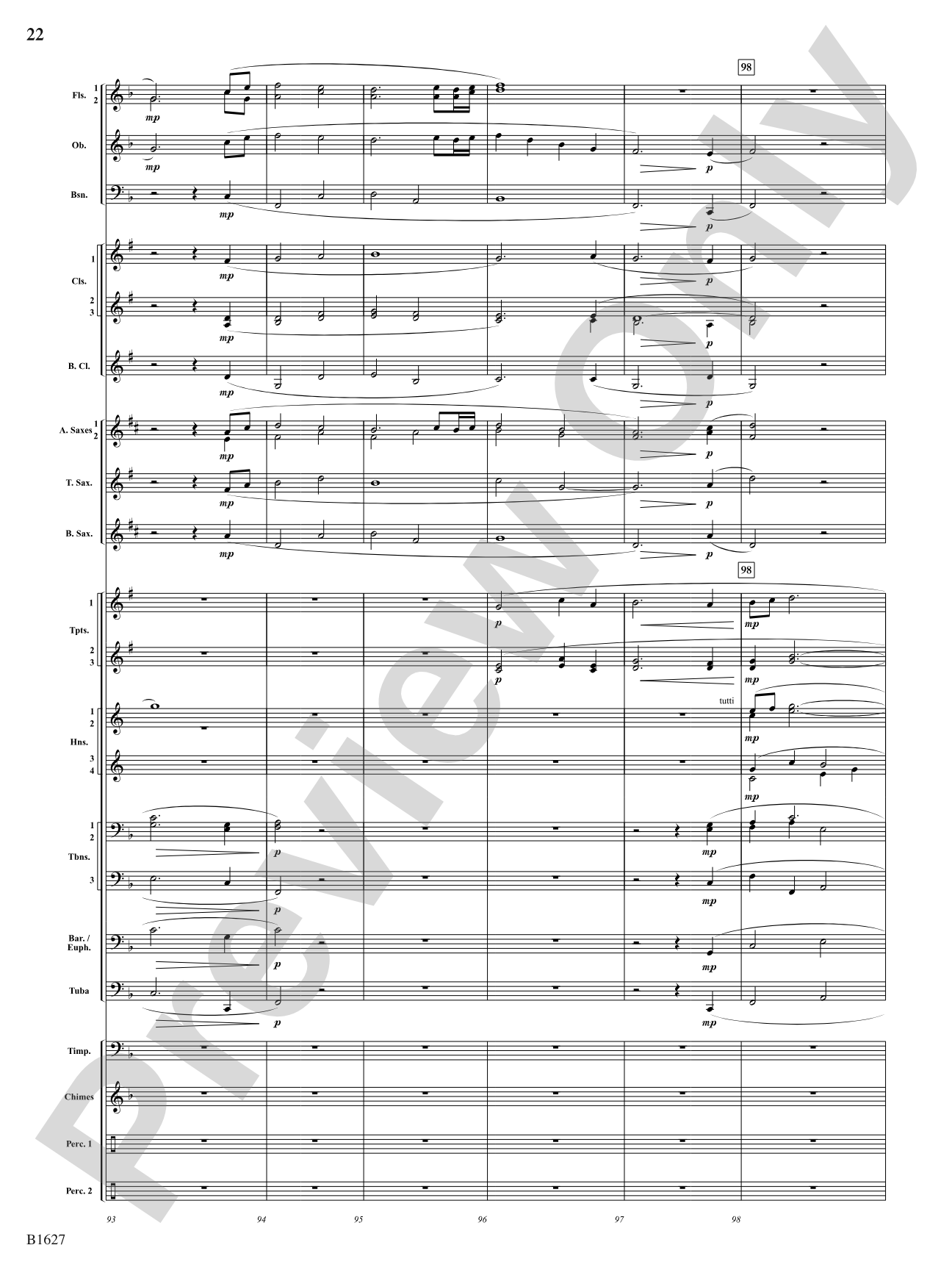Skyline: Concert Band Conductor Score & Parts