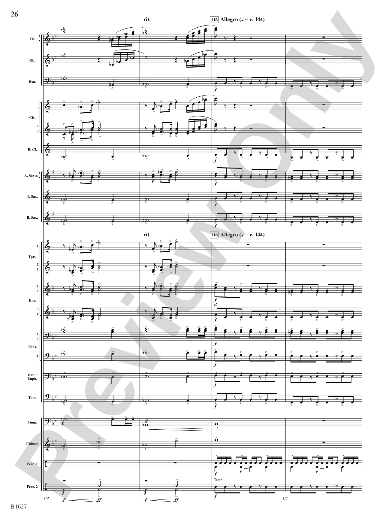 Skyline: Concert Band Conductor Score & Parts