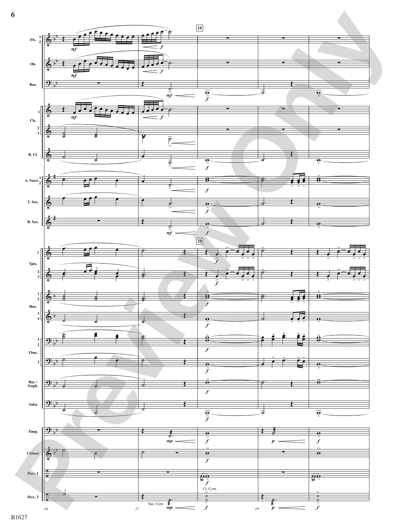 Skyline: Concert Band Conductor Score & Parts