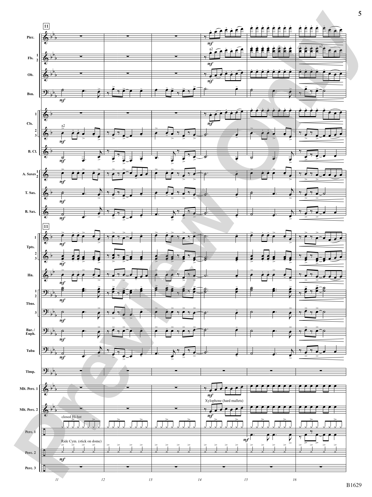 Kinetic Dances: Concert Band Conductor Score & Parts