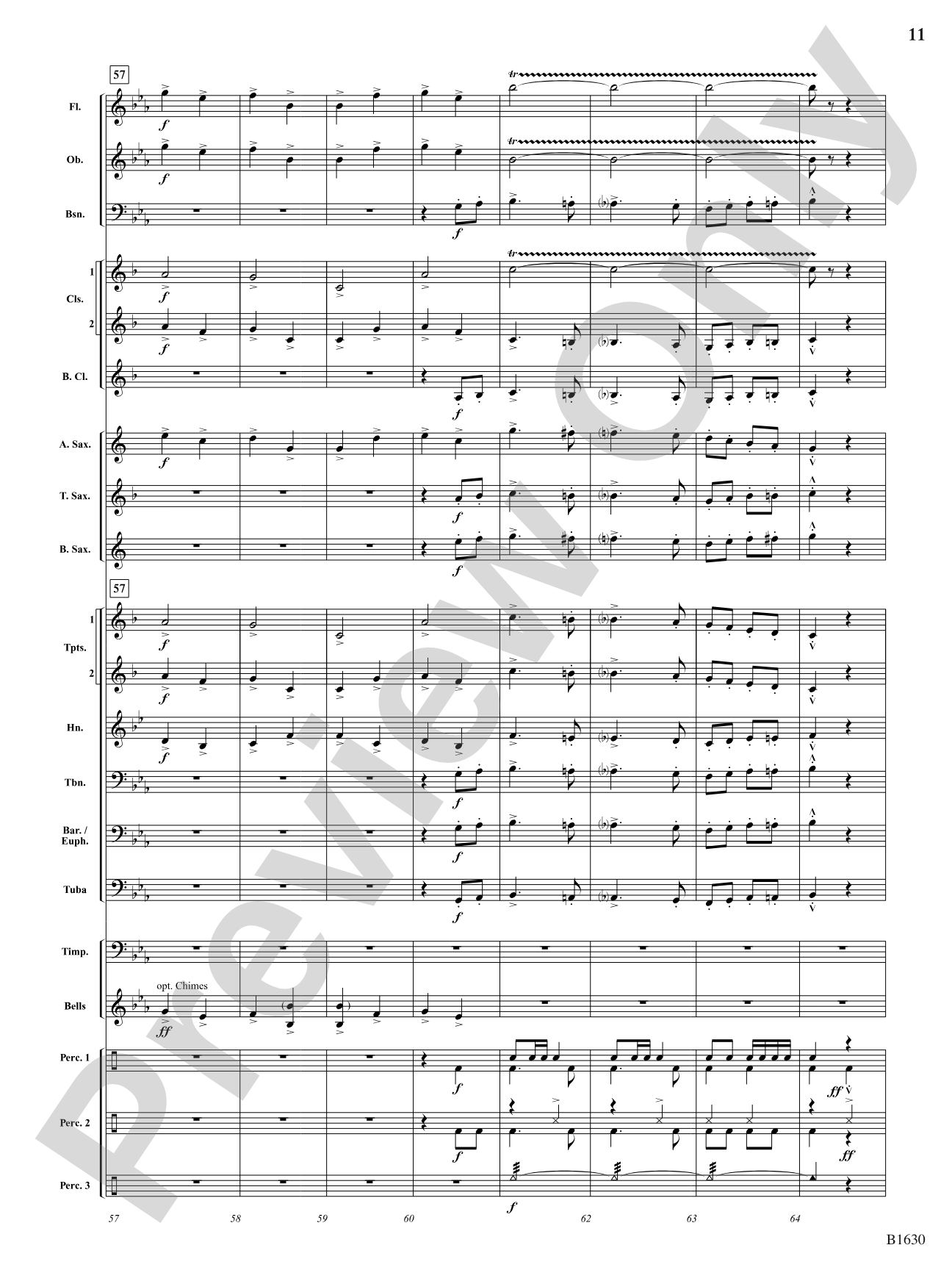March to Buckingham Palace: Concert Band Conductor Score & Parts