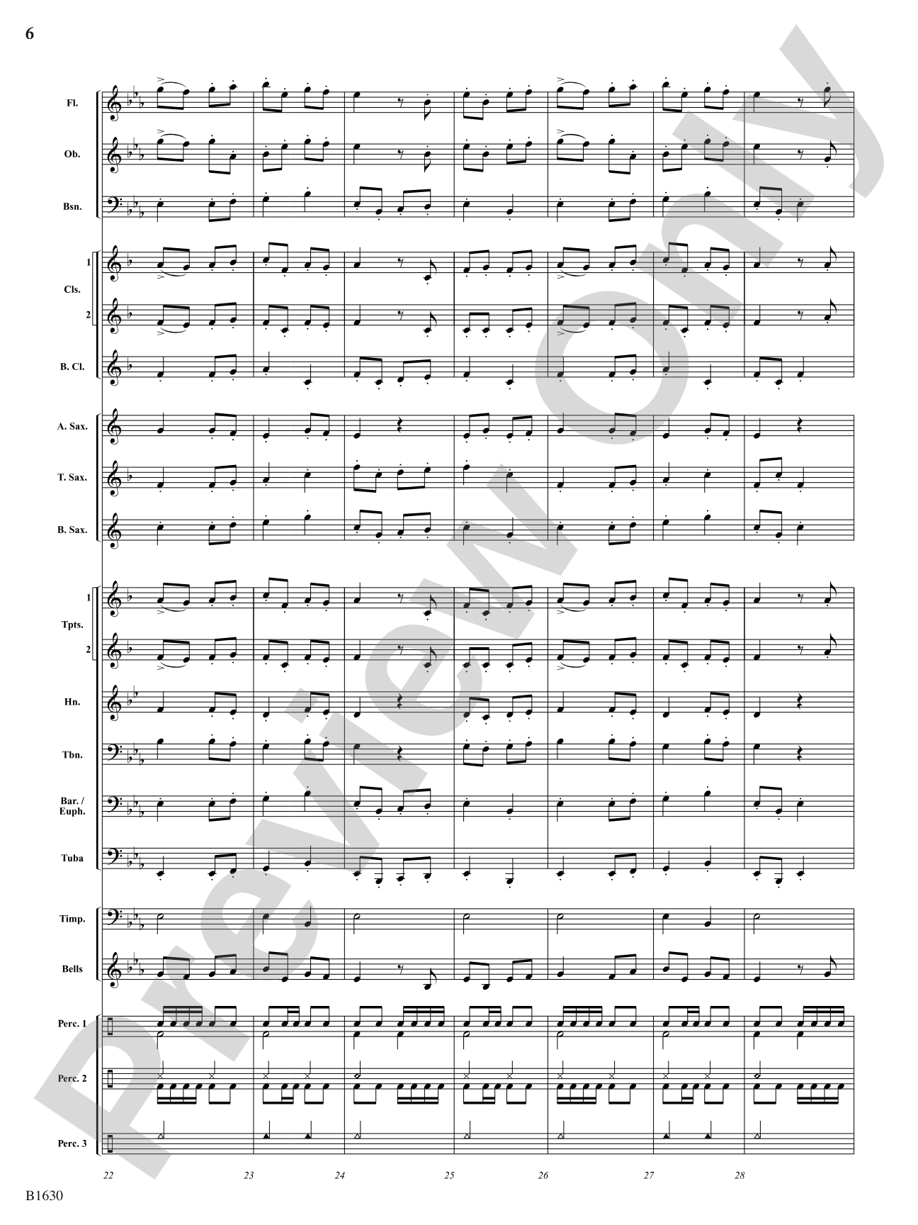 March to Buckingham Palace: Concert Band Conductor Score & Parts