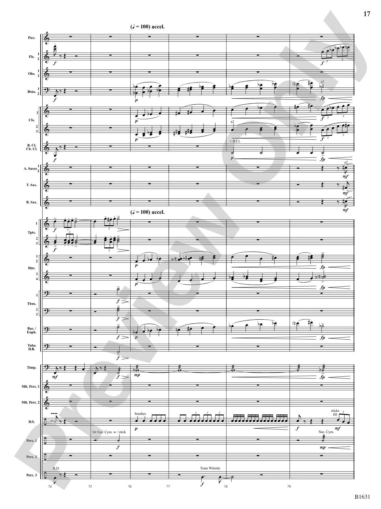 A Toonful Tune: Concert Band Conductor Score & Parts