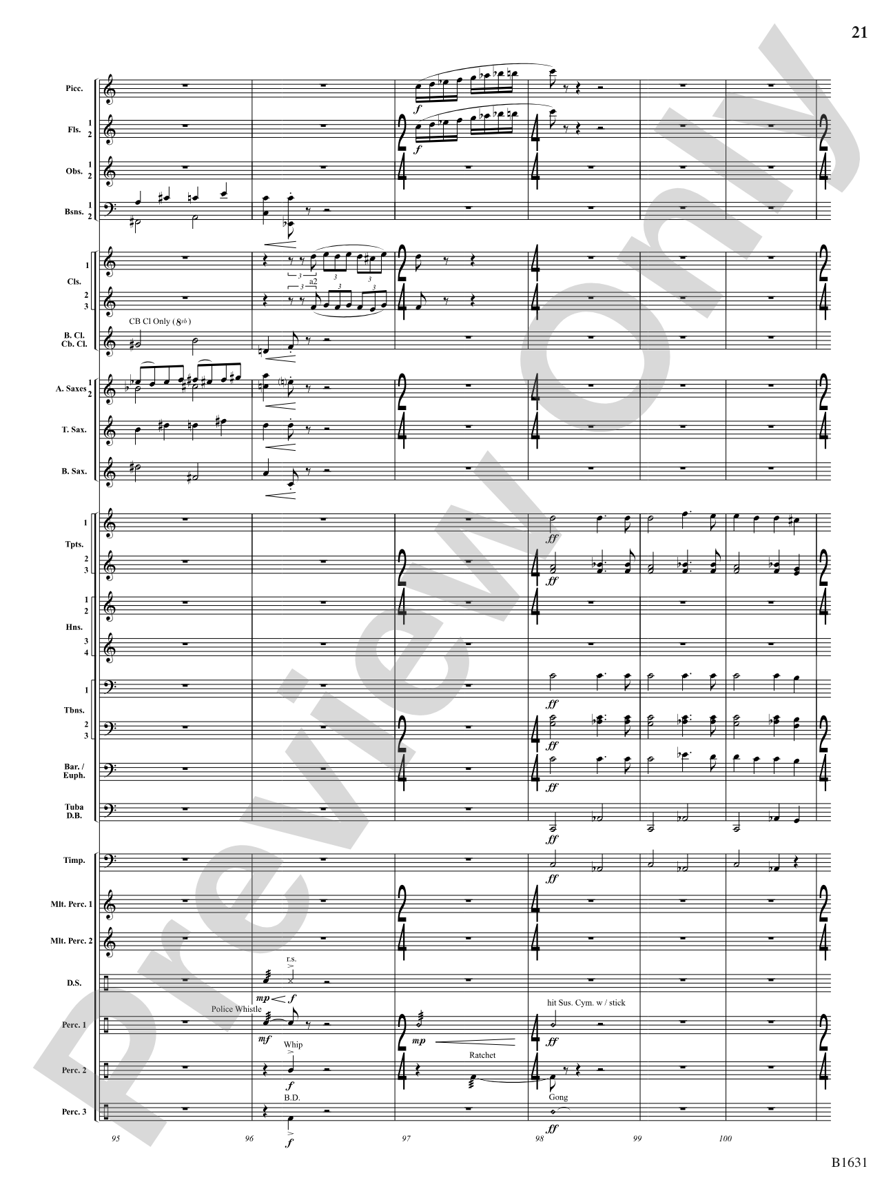 A Toonful Tune: Concert Band Conductor Score & Parts
