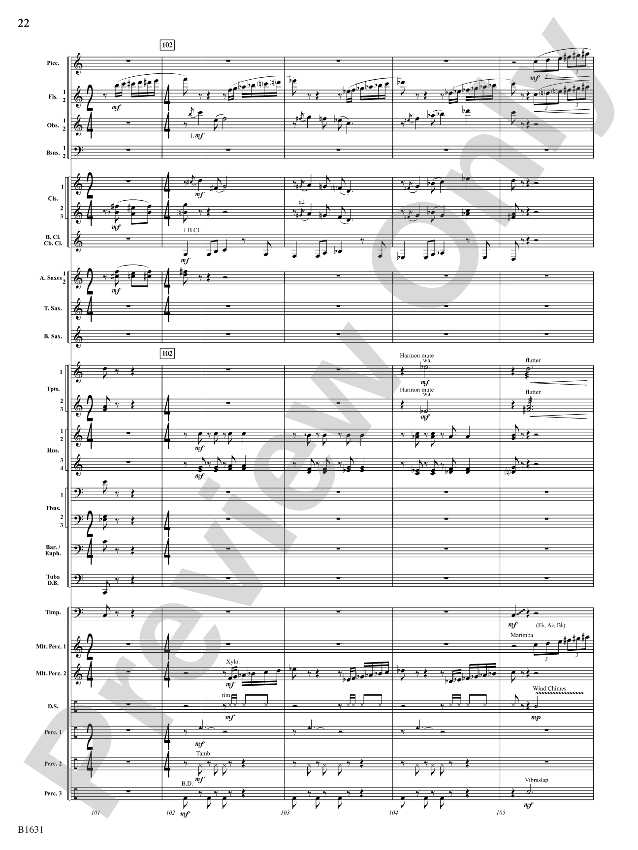 A Toonful Tune: Concert Band Conductor Score & Parts