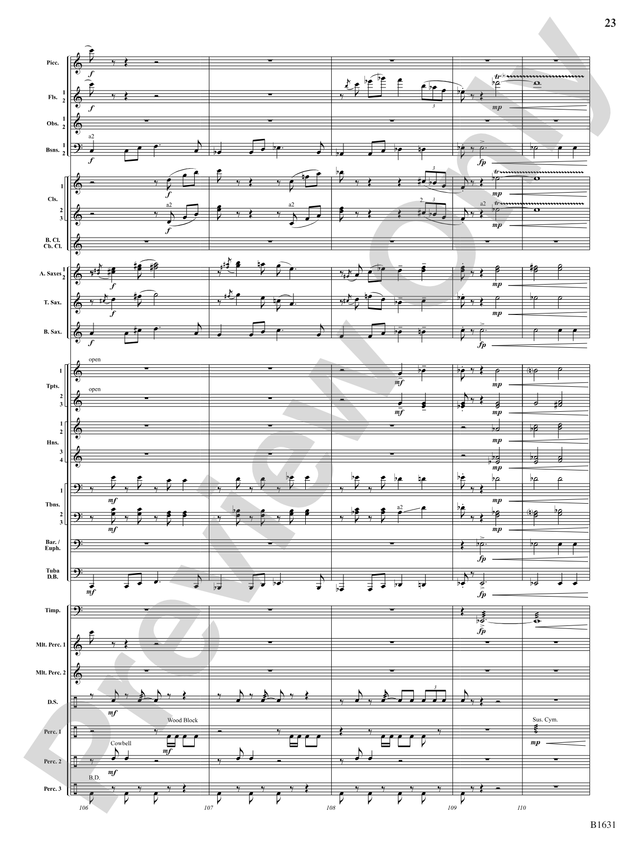 A Toonful Tune: Concert Band Conductor Score & Parts