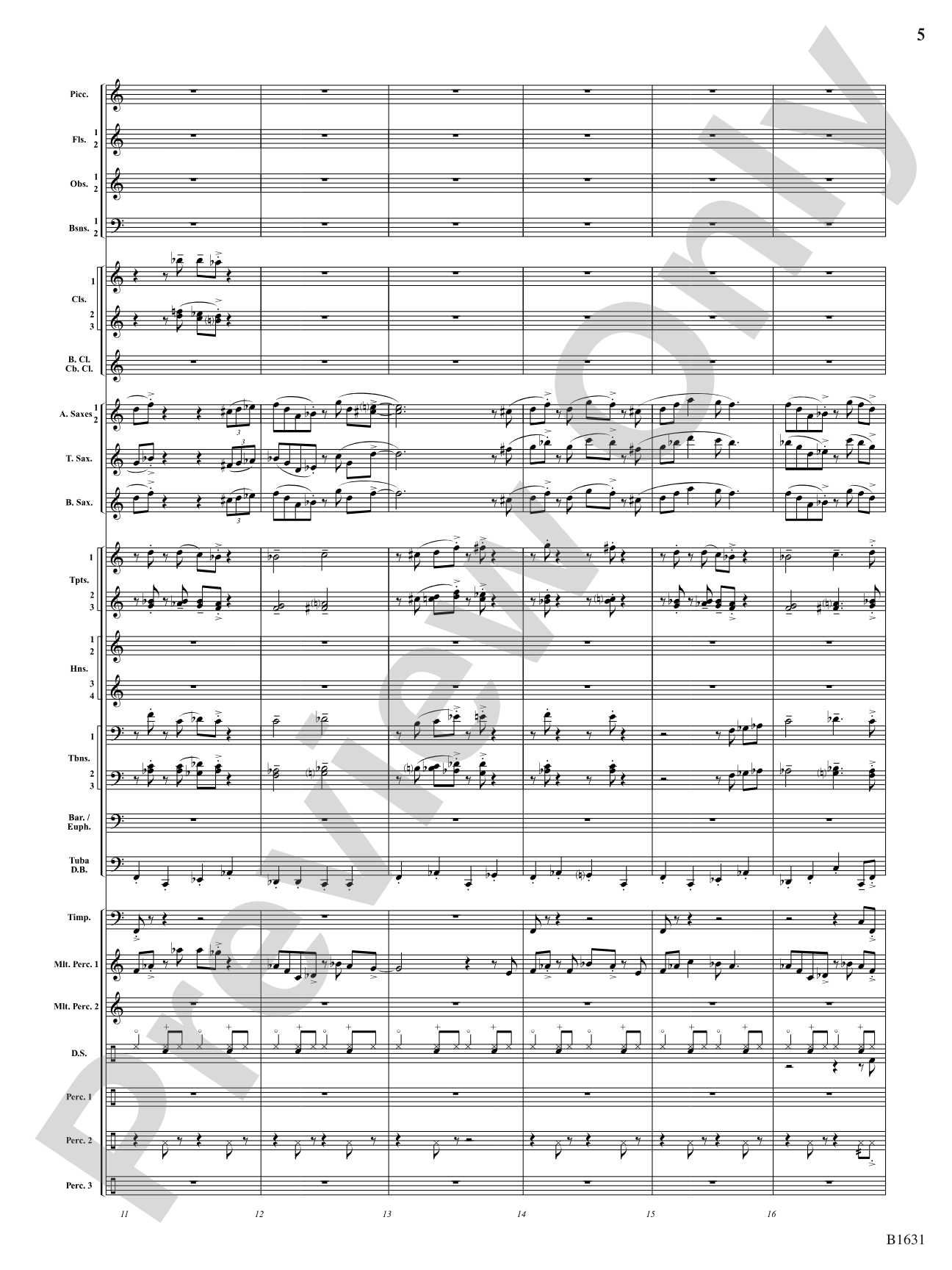A Toonful Tune: Concert Band Conductor Score & Parts