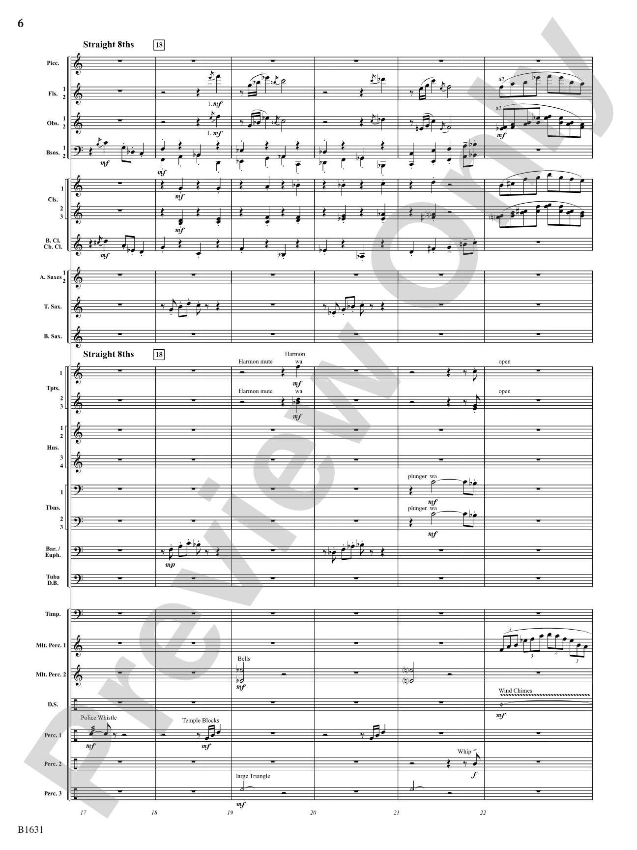 A Toonful Tune: Concert Band Conductor Score & Parts