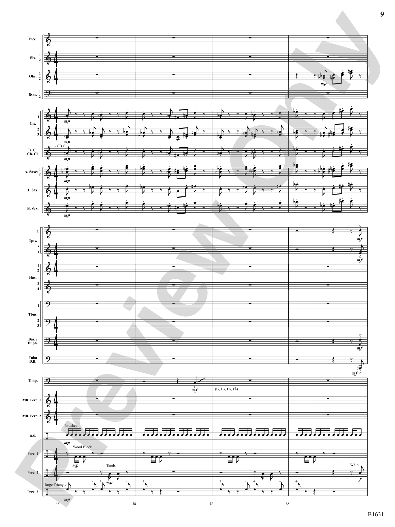 A Toonful Tune: Concert Band Conductor Score & Parts
