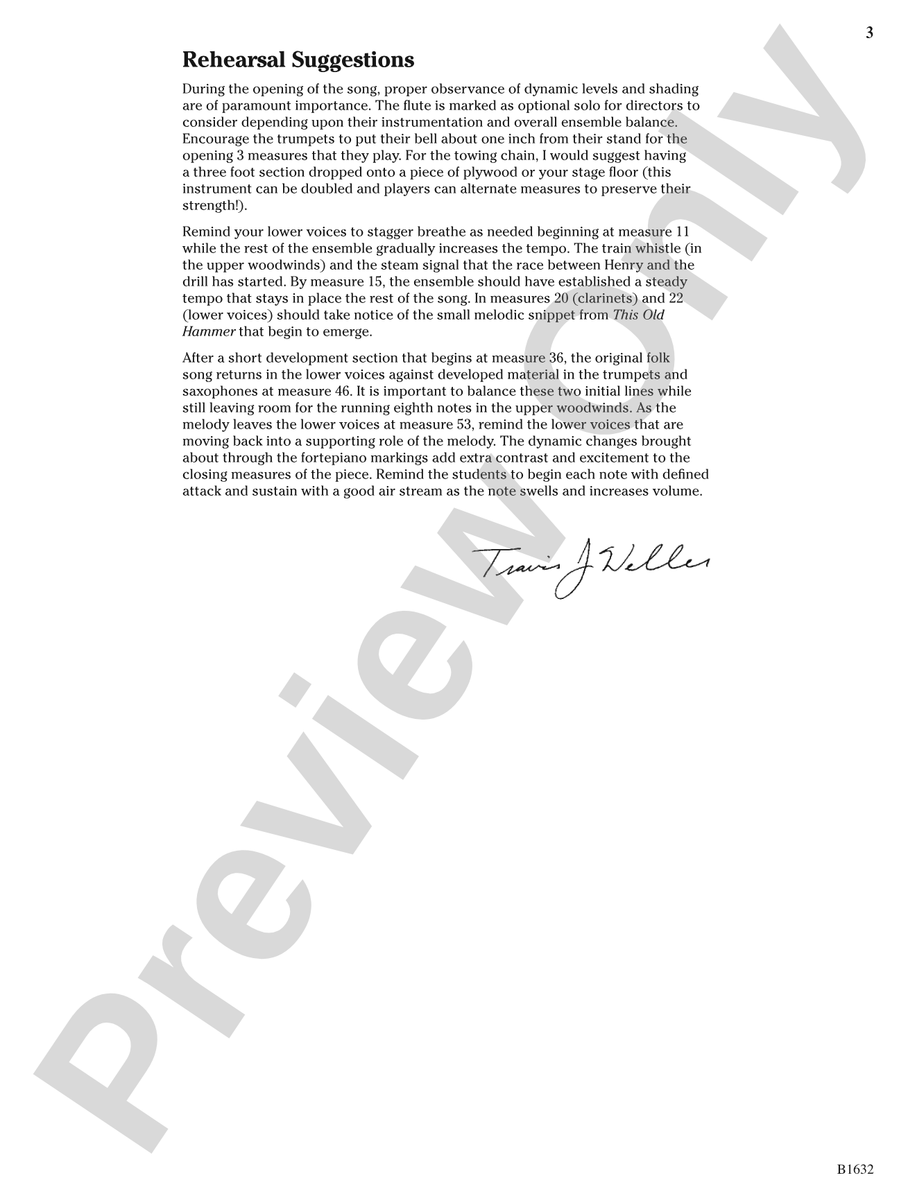 Hammer and Rail: Concert Band Conductor Score & Parts