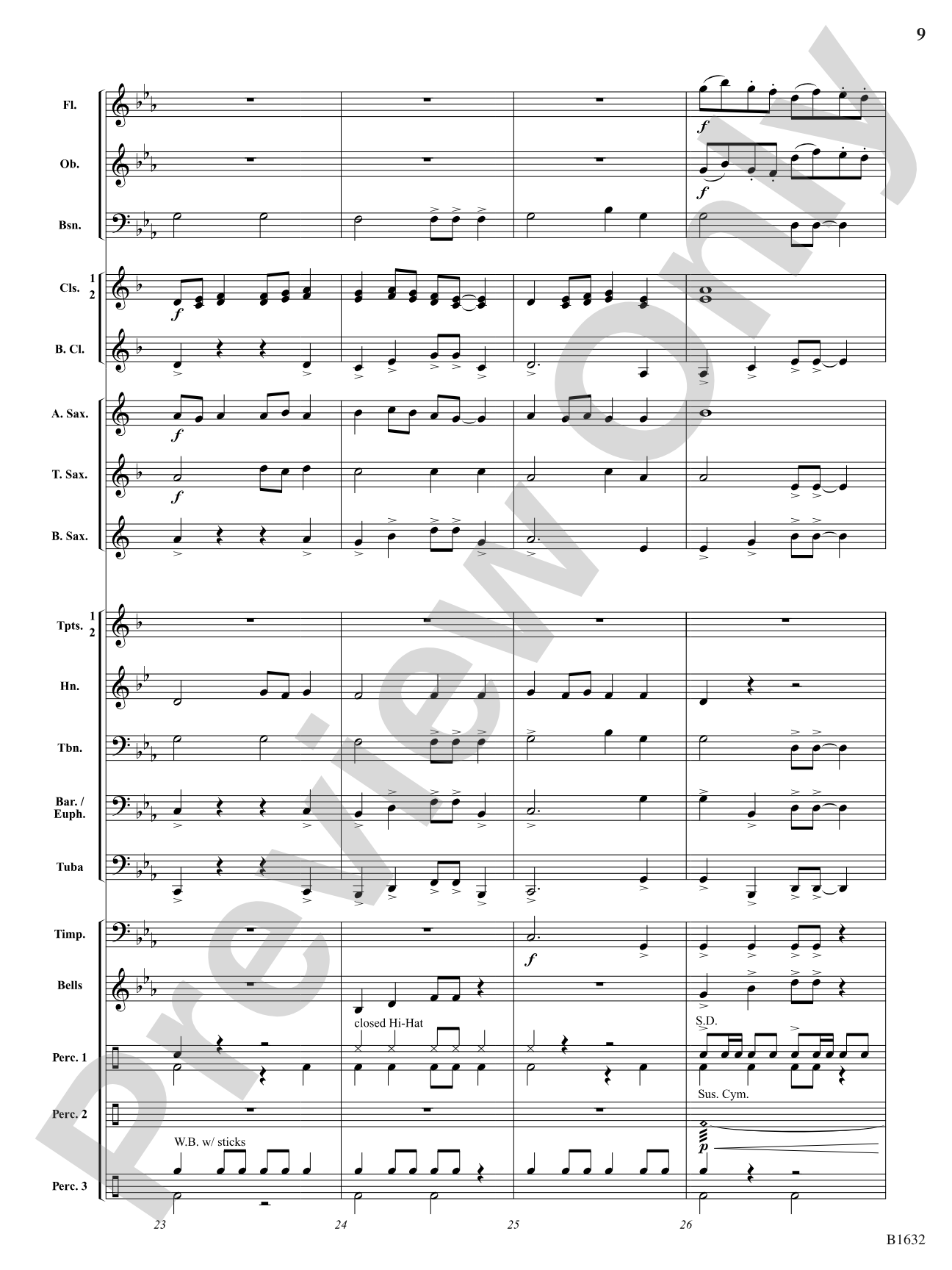 Hammer and Rail: Concert Band Conductor Score & Parts