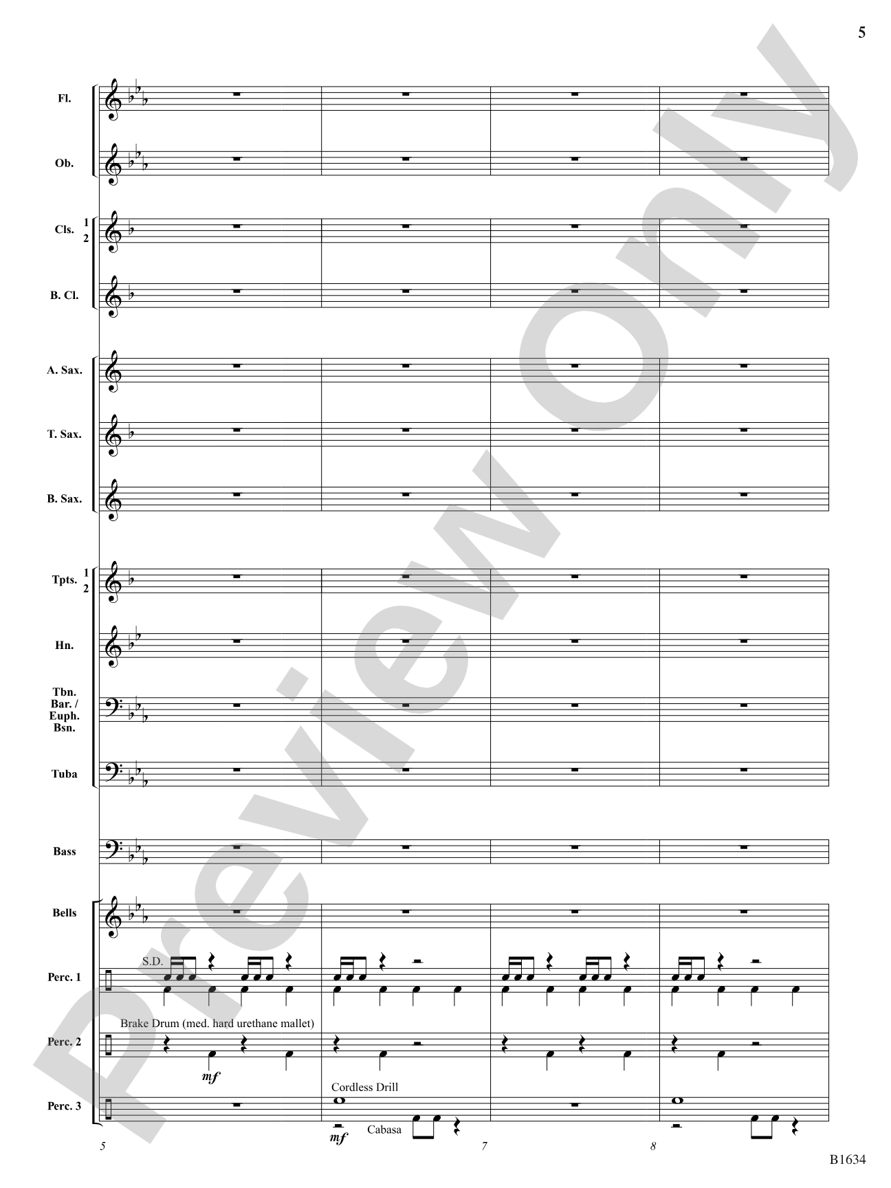 When Robots Rule the World: Concert Band Conductor Score & Parts