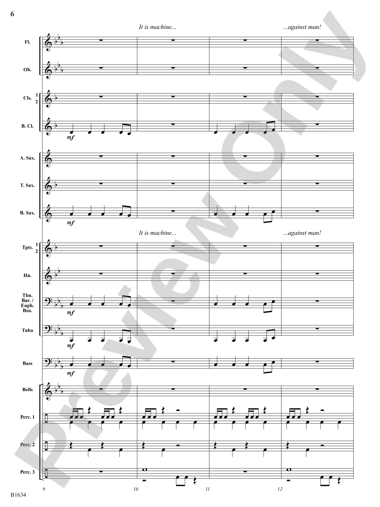 When Robots Rule the World: Concert Band Conductor Score & Parts