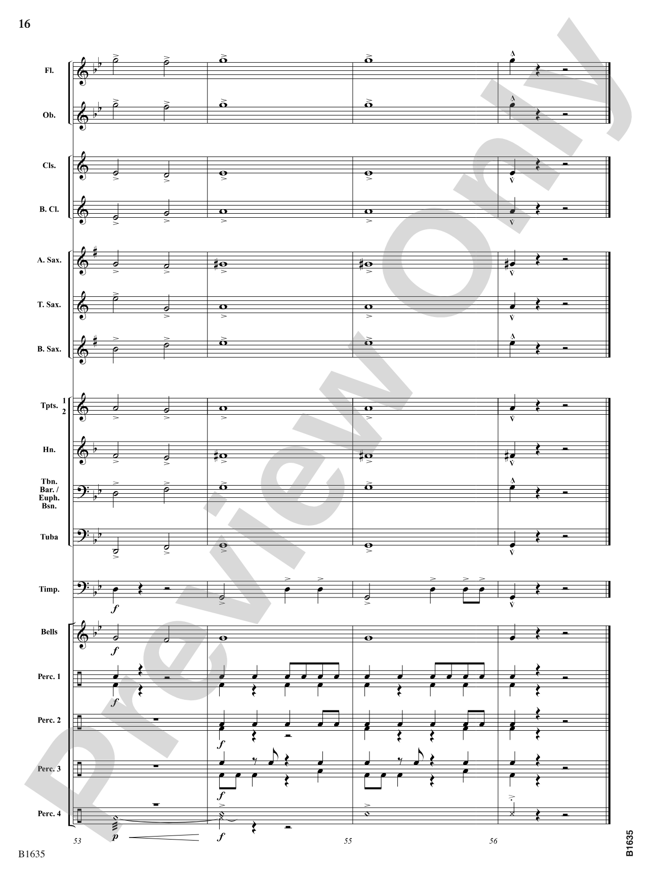The Woodwork Factory: Concert Band Conductor Score & Parts