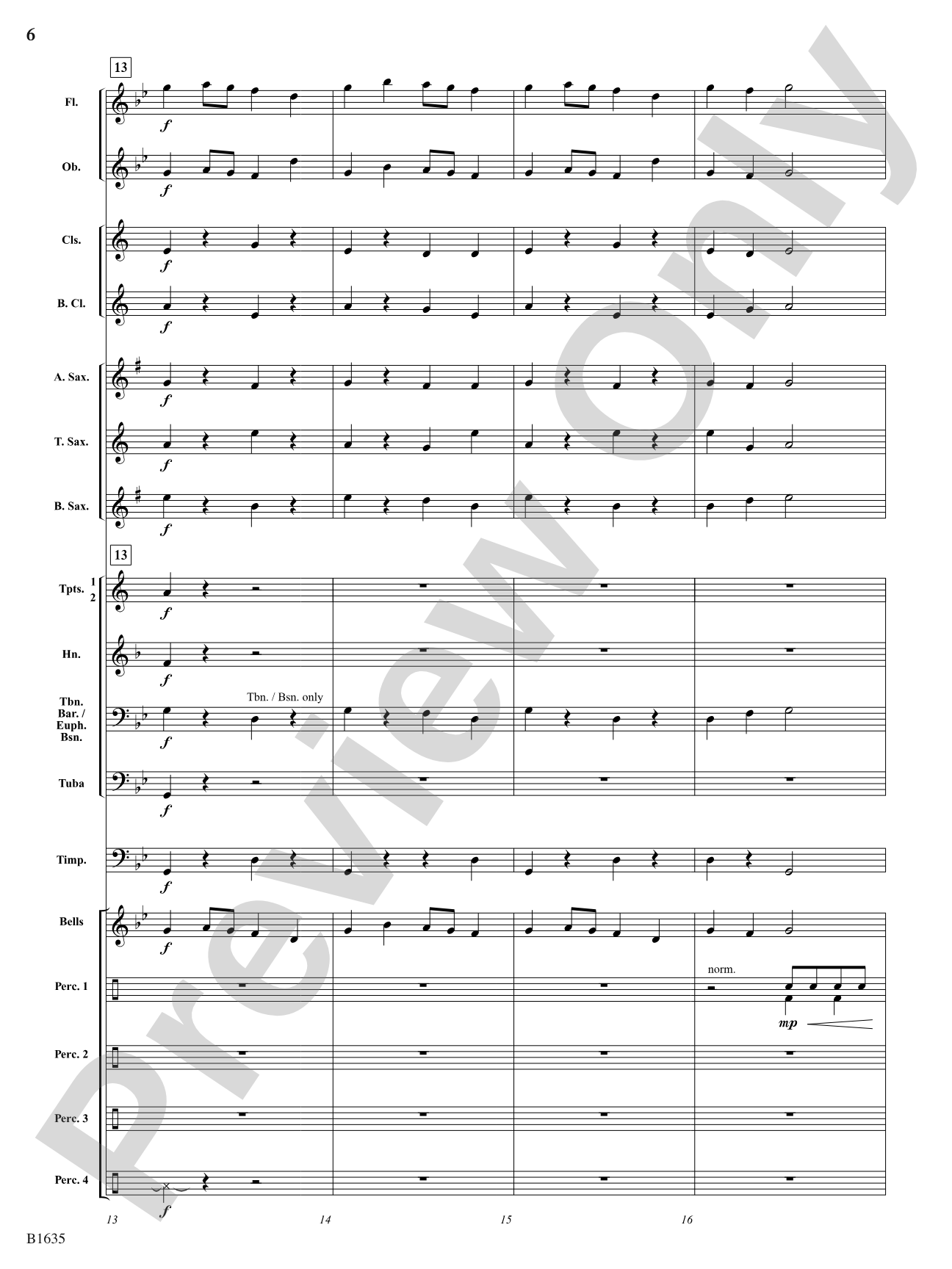 The Woodwork Factory: Concert Band Conductor Score & Parts