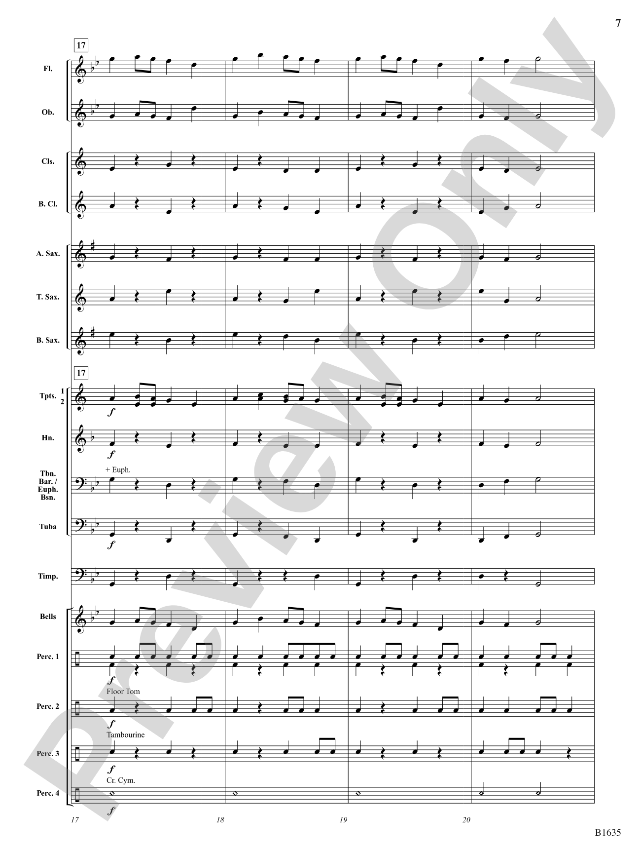The Woodwork Factory: Concert Band Conductor Score & Parts
