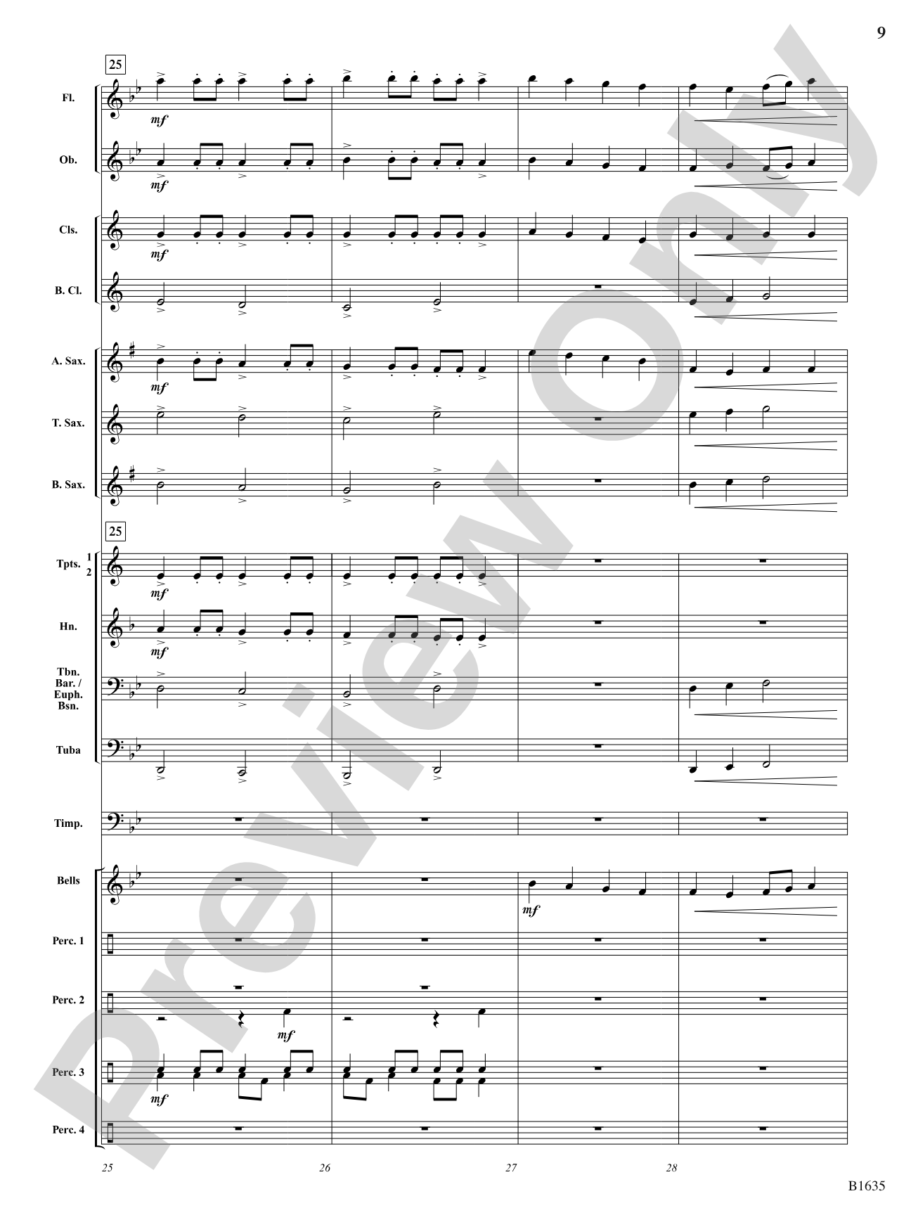 The Woodwork Factory: Concert Band Conductor Score & Parts