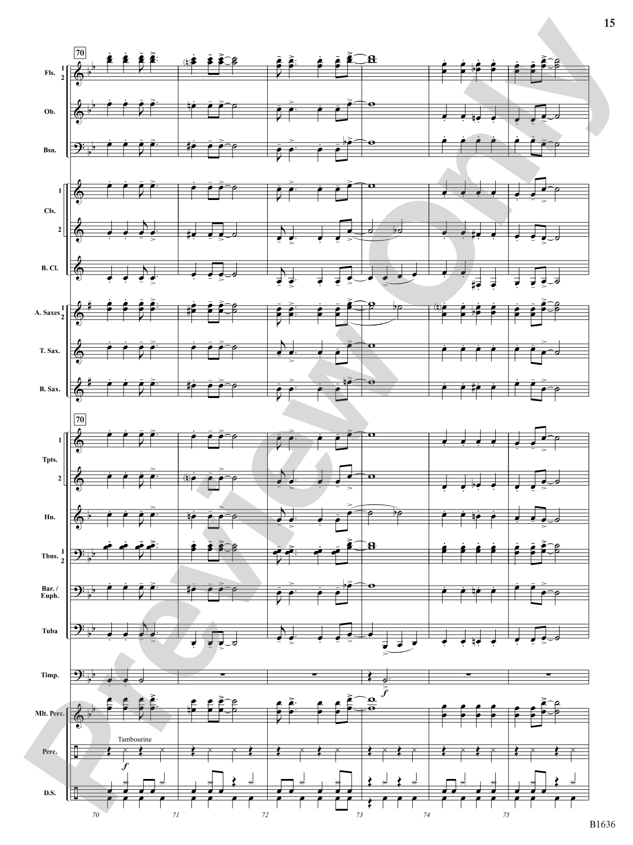Jing Jing Jingle: Concert Band Conductor Score & Parts