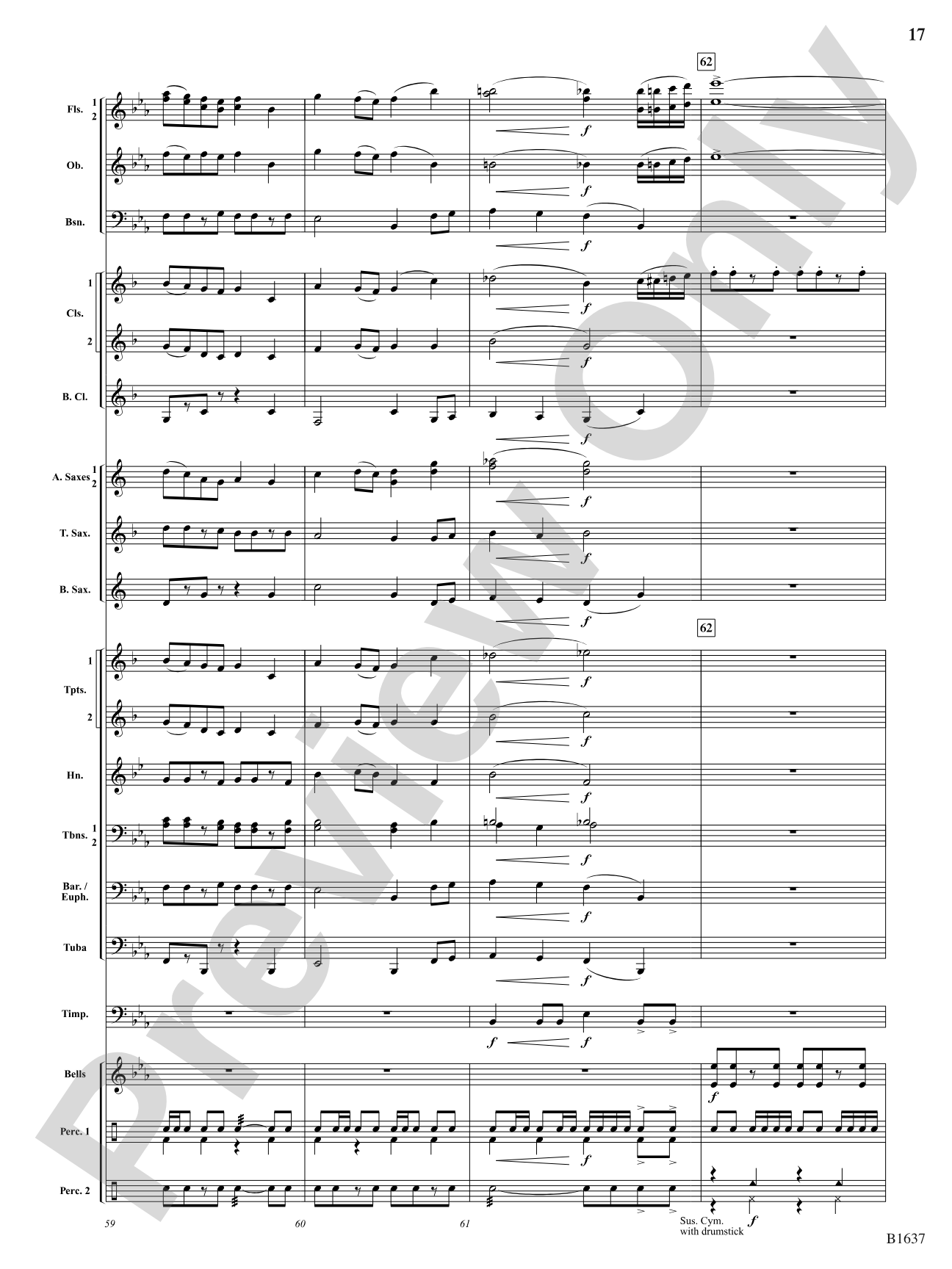Festive Proclamation: Concert Band Conductor Score & Parts