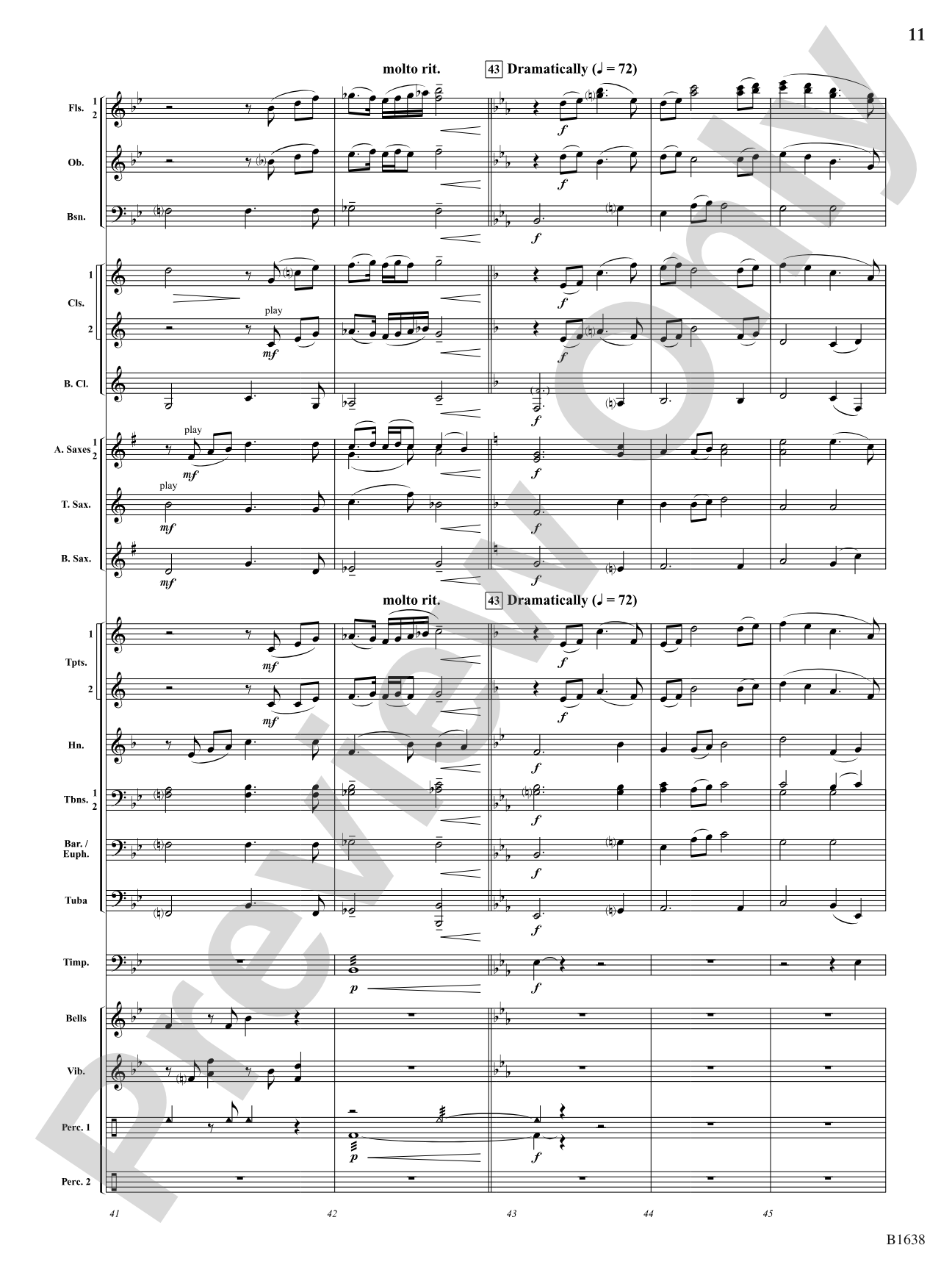 Heavenwards: Concert Band Conductor Score & Parts