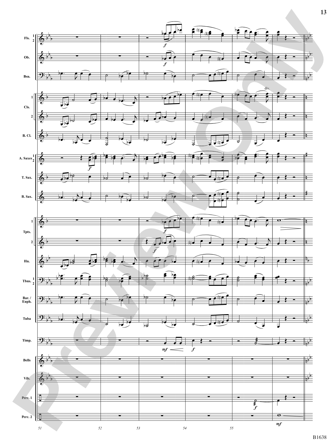 Heavenwards: Concert Band Conductor Score & Parts