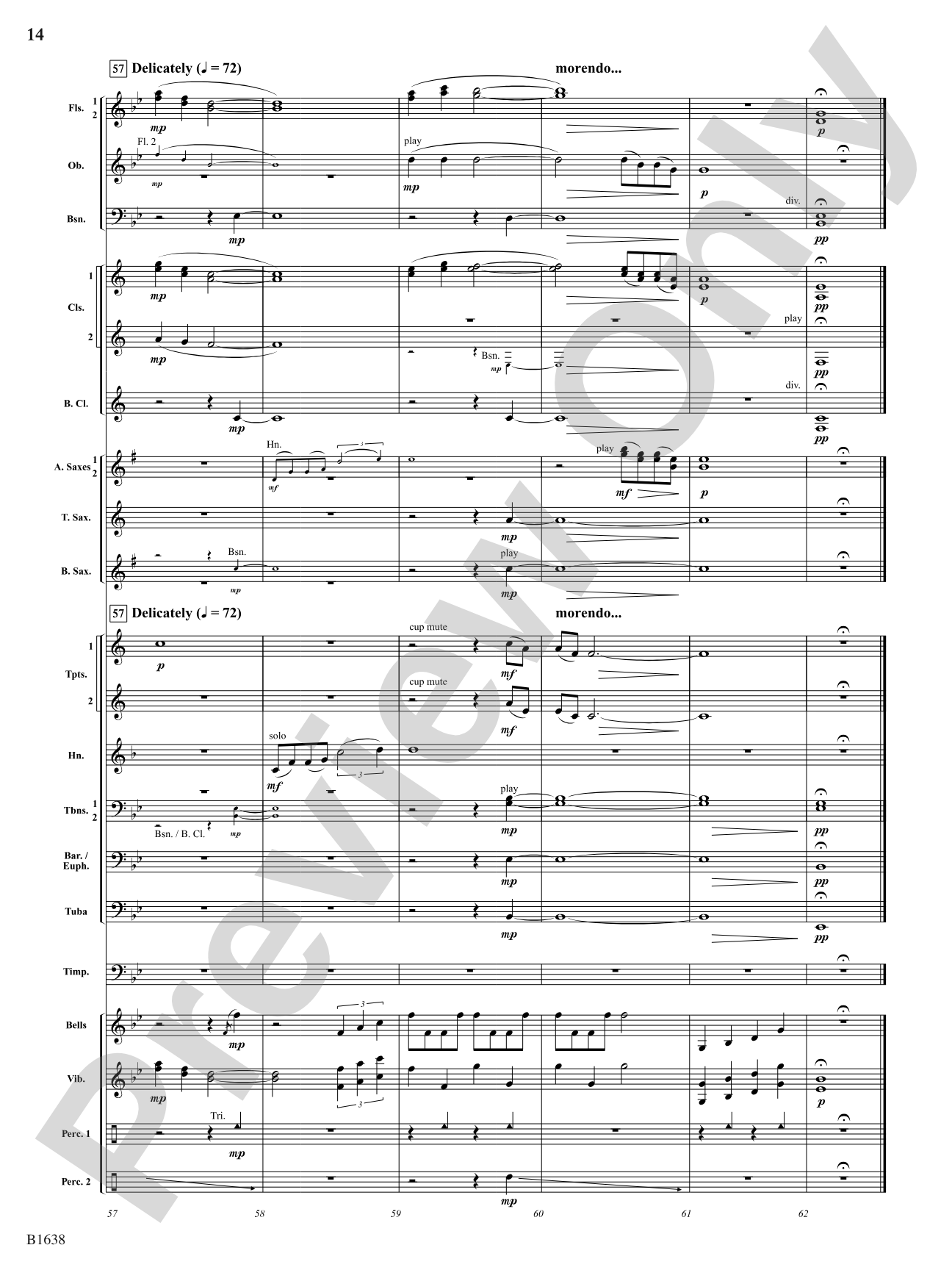 Heavenwards: Concert Band Conductor Score & Parts