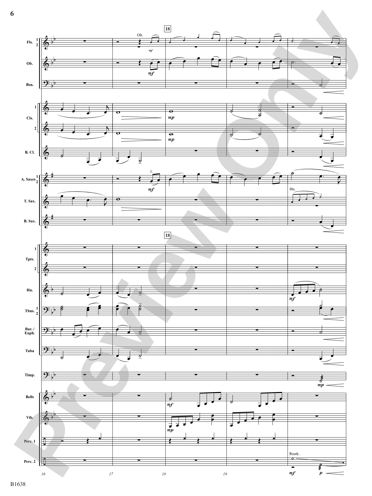 Heavenwards: Concert Band Conductor Score & Parts