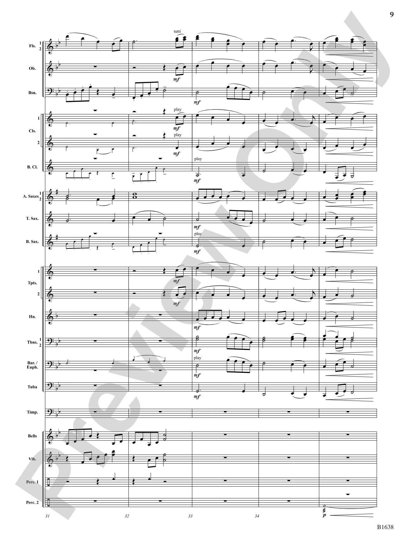 Heavenwards: Concert Band Conductor Score & Parts