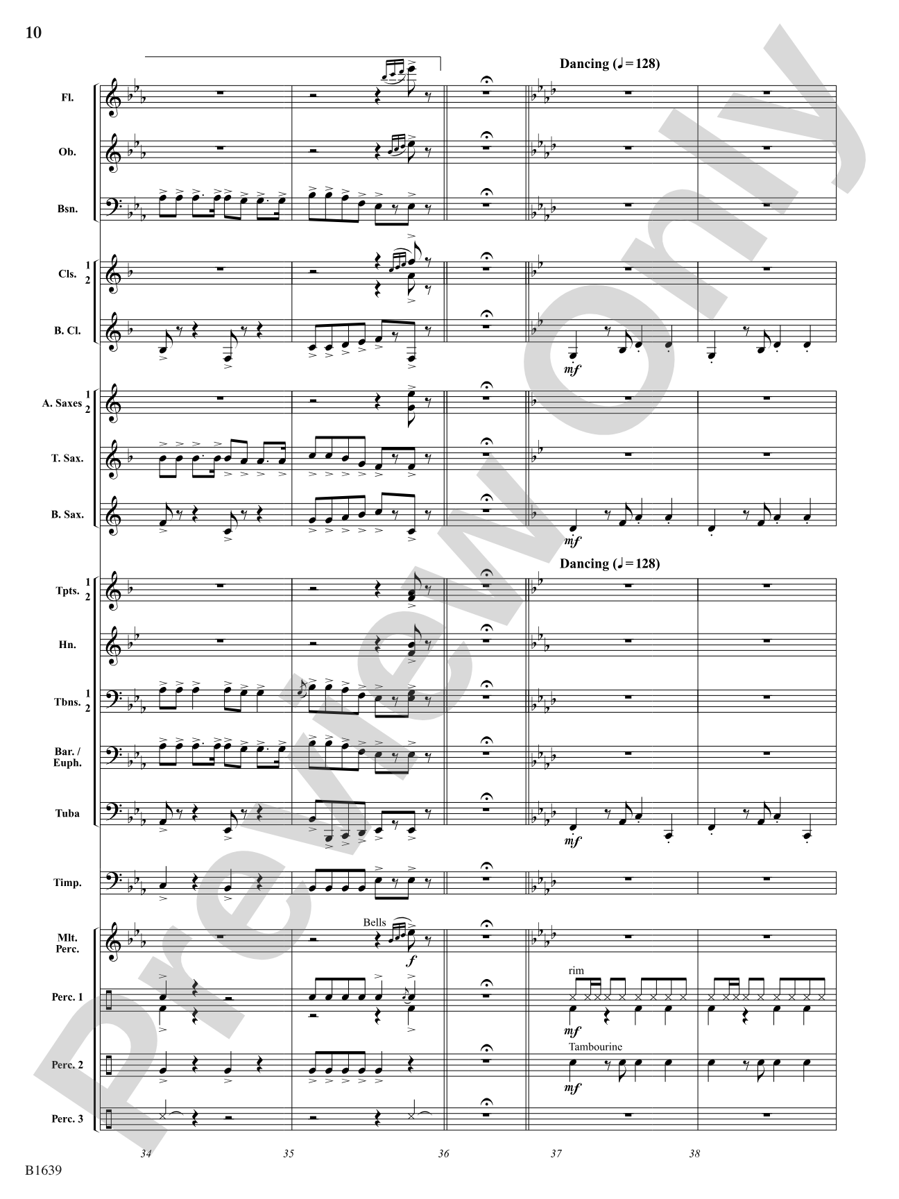 A Carmen Christmas: Concert Band Conductor Score & Parts