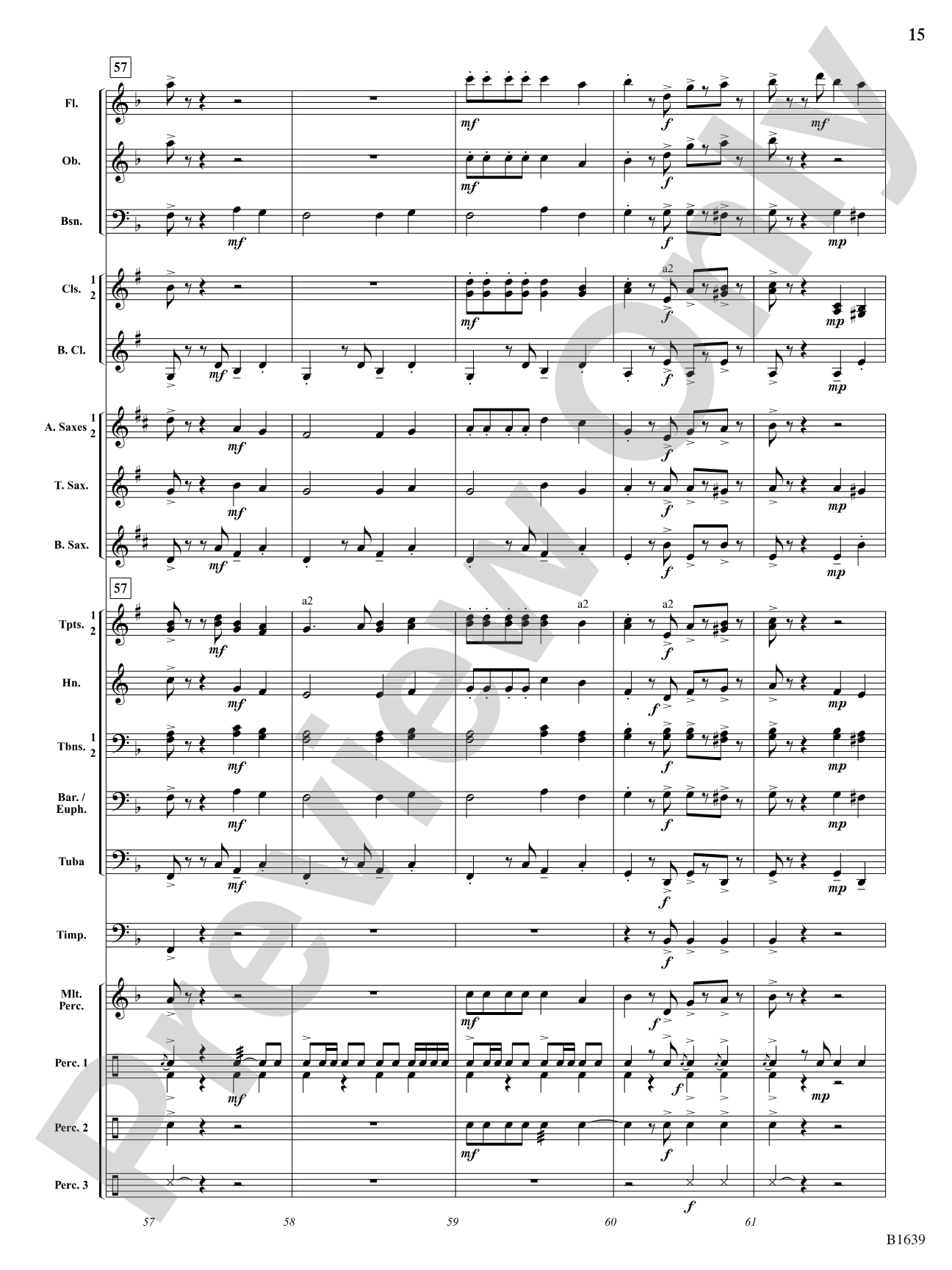 A Carmen Christmas: Concert Band Conductor Score & Parts