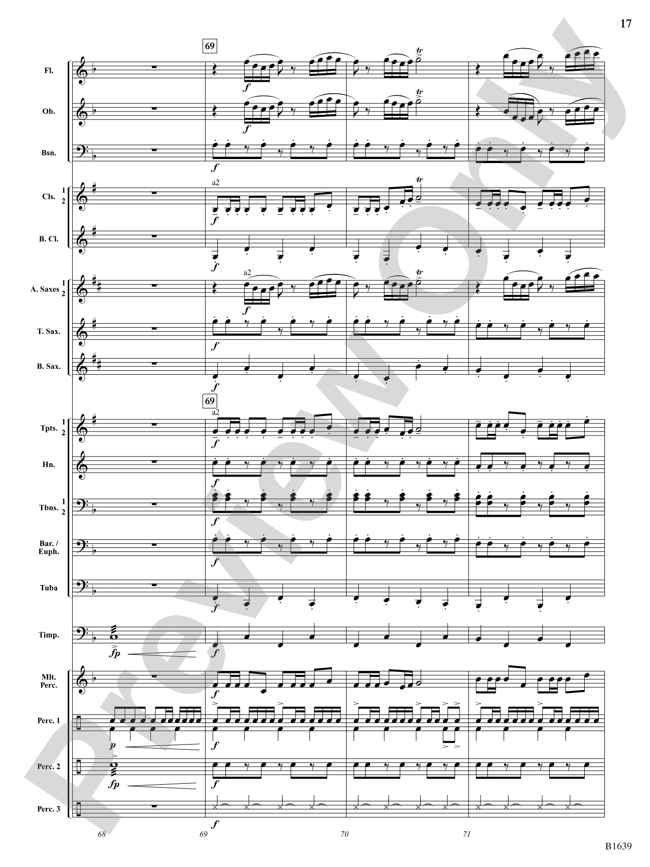 A Carmen Christmas: Concert Band Conductor Score & Parts