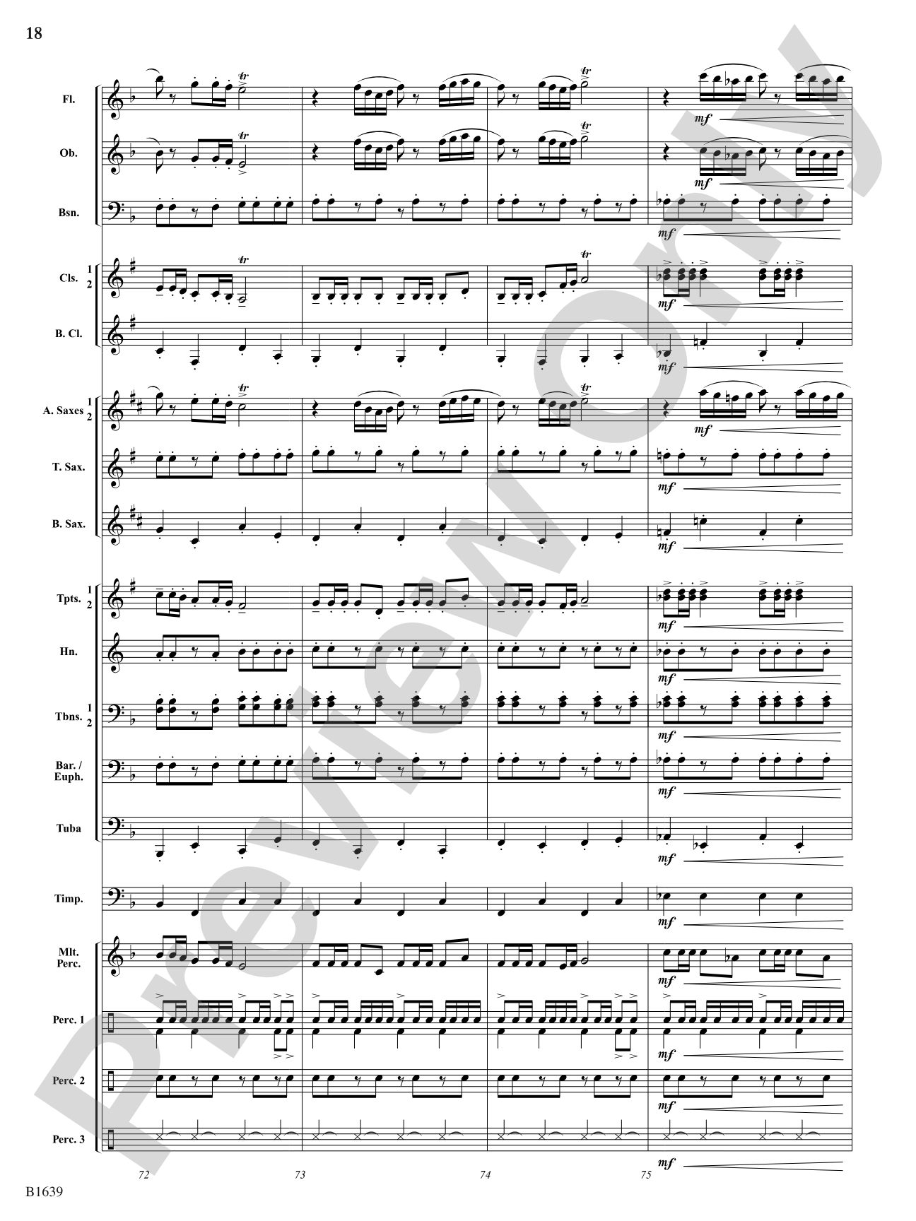 A Carmen Christmas: Concert Band Conductor Score & Parts