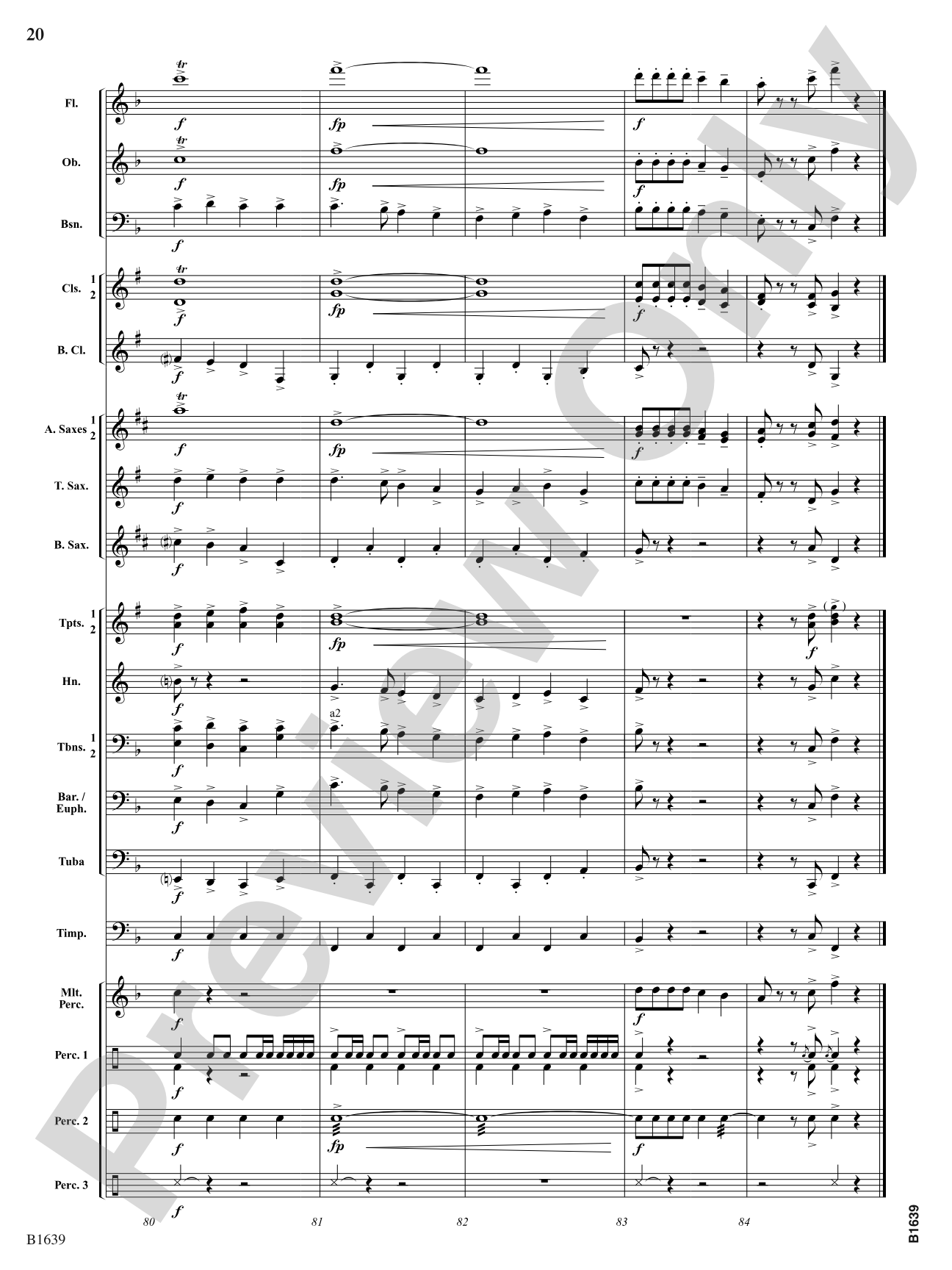 A Carmen Christmas: Concert Band Conductor Score & Parts
